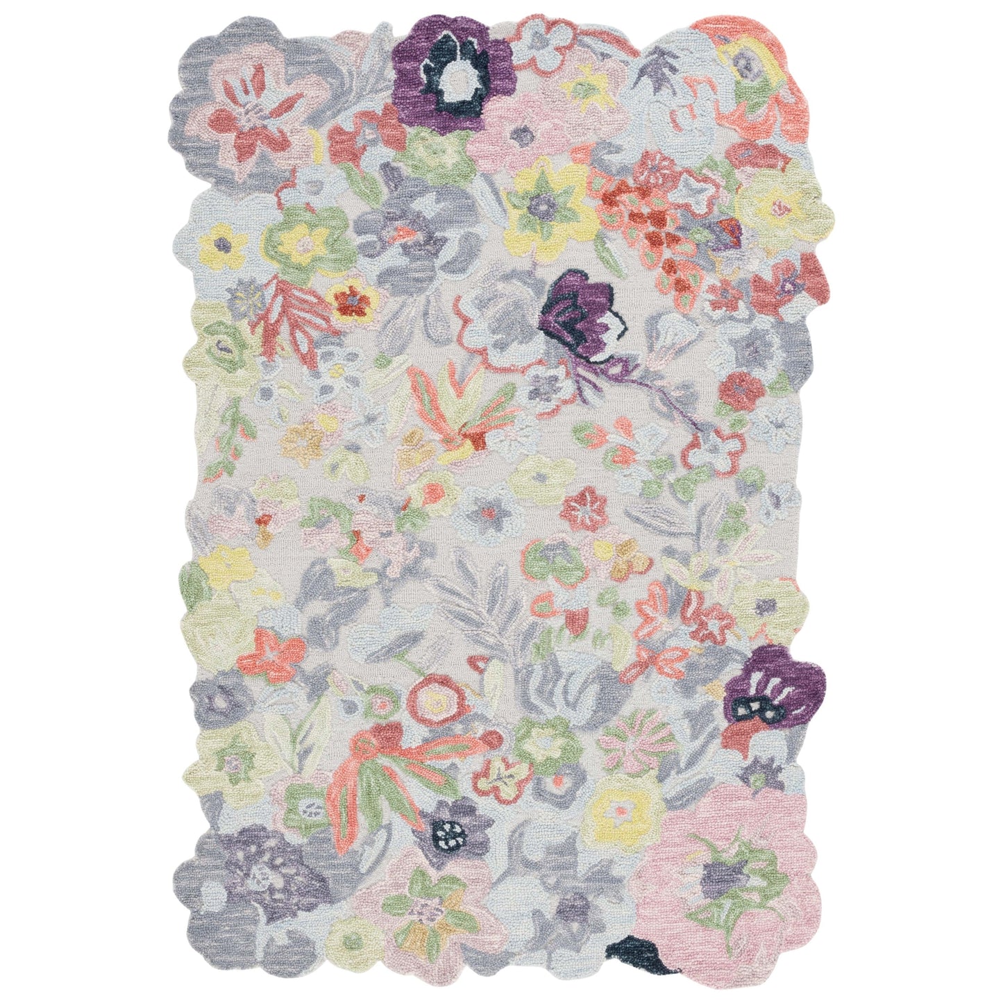 SAFAVIEH Handmade Jardin Malfrid Country Wool Rug