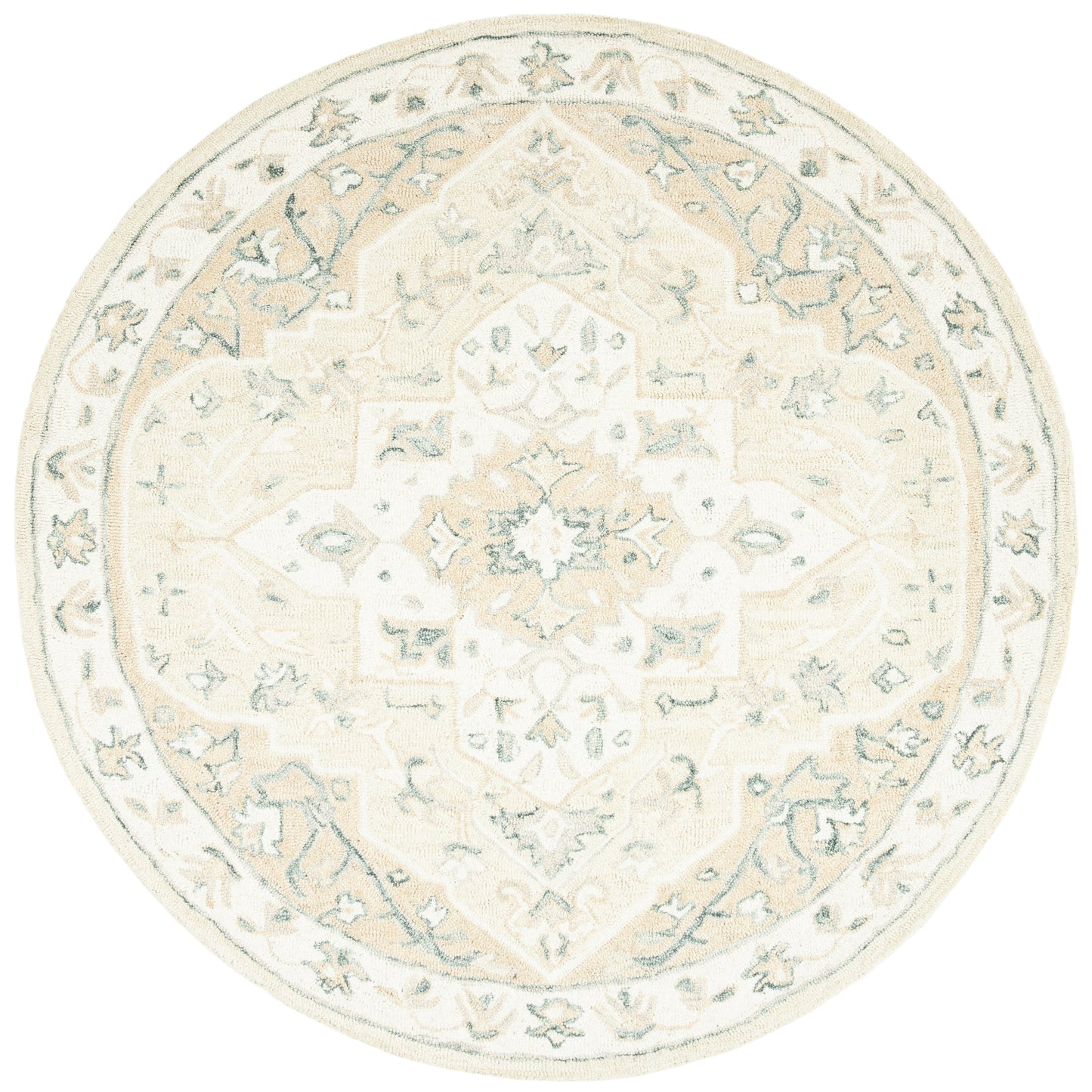 SAFAVIEH Handmade Micro-Loop Selveta Wool Rug