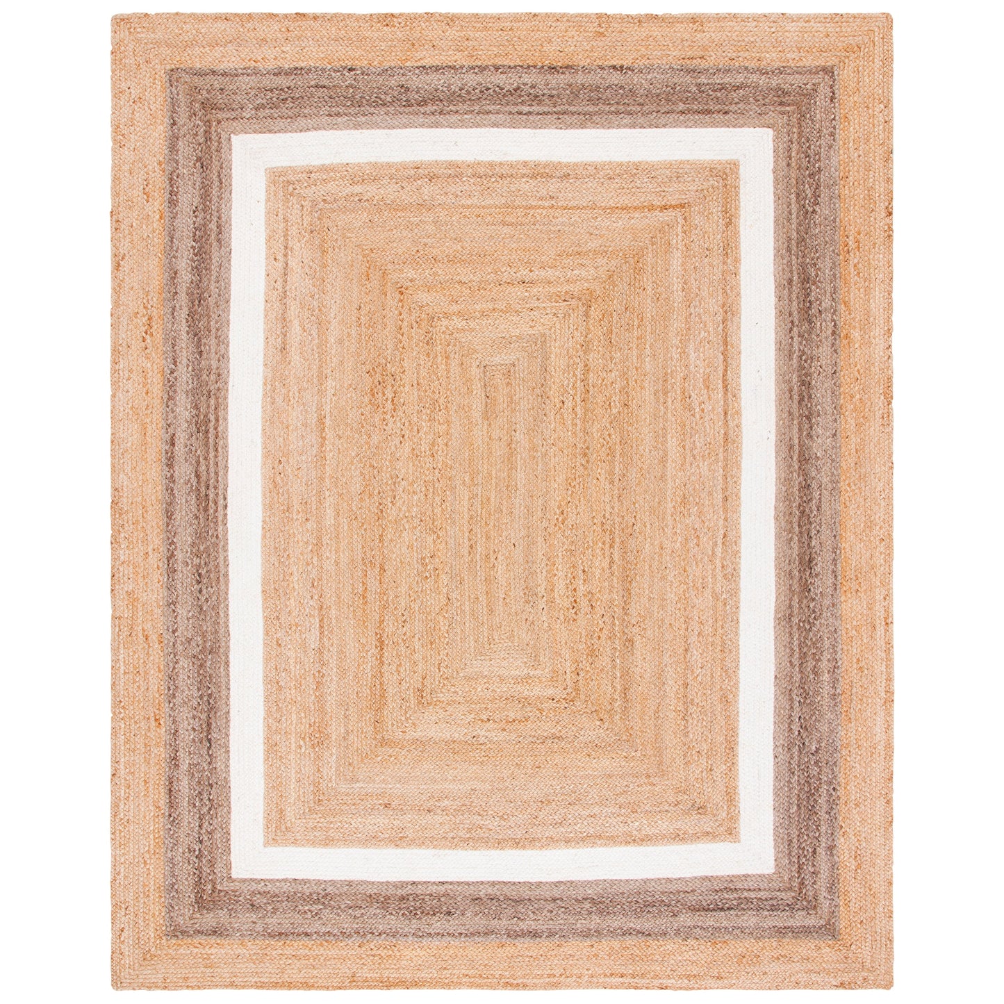SAFAVIEH Handmade Natural Fiber Antonije Border Jute Rug