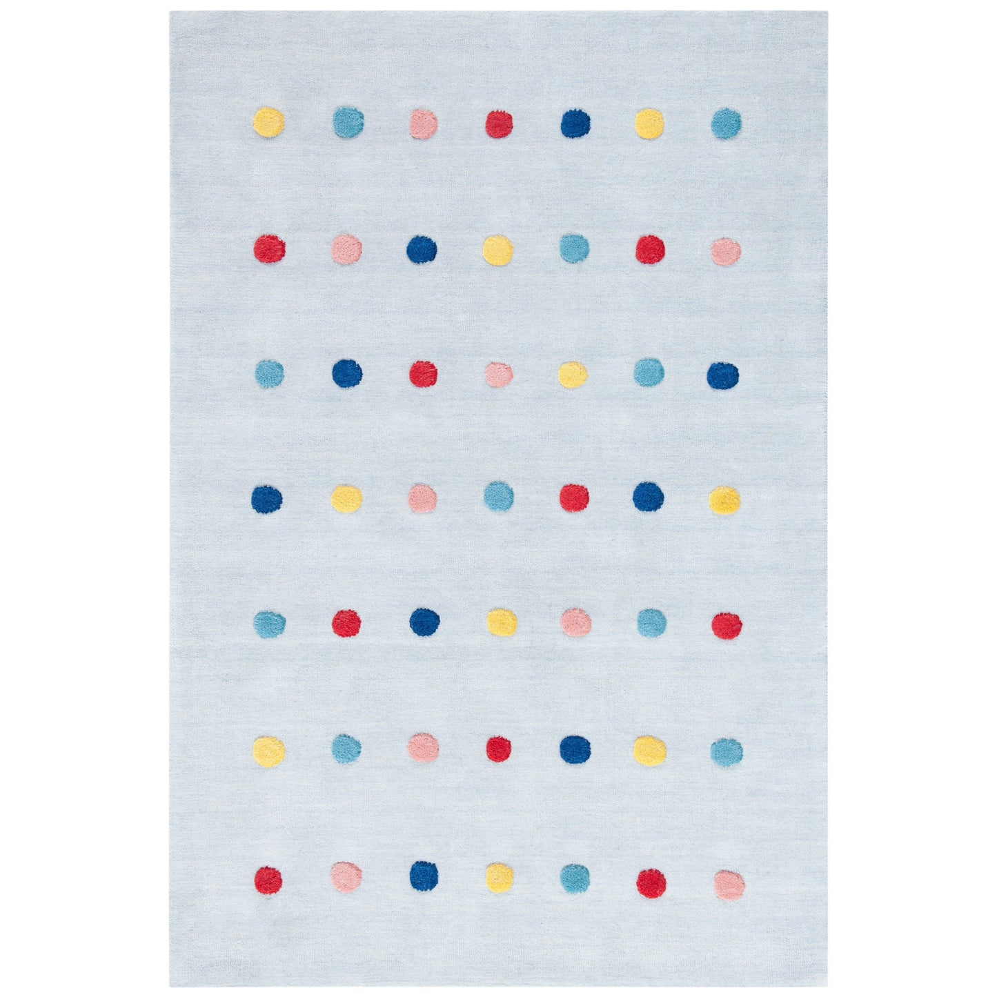 SAFAVIEH Kids Karan Polka Dot Wool Rug