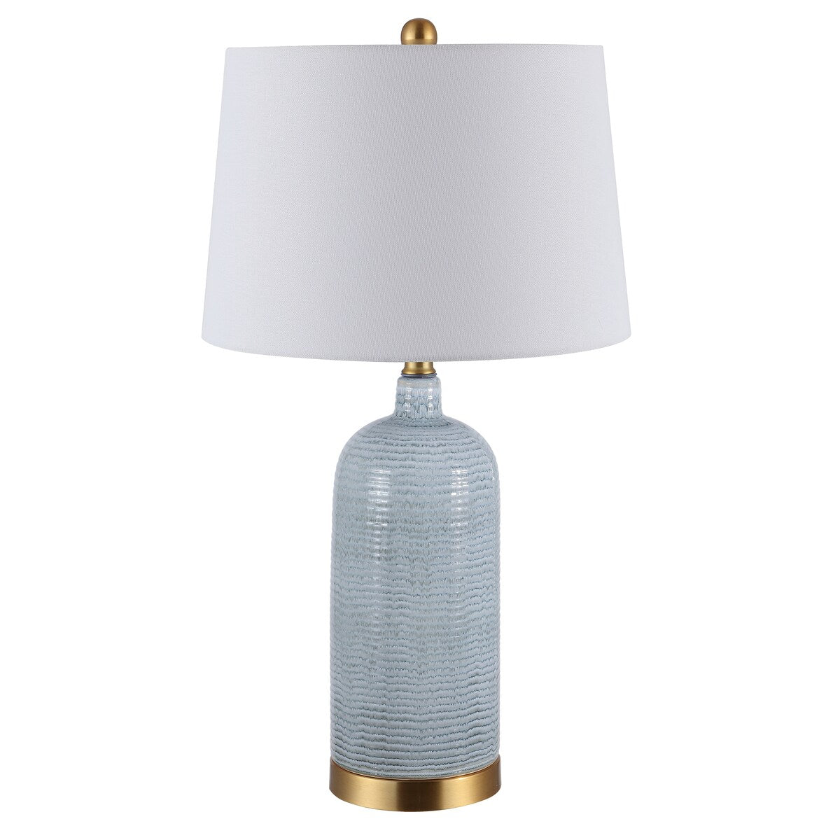 SAFAVIEH Lighting Branddis 26.75-inch Glass Table Lamp - 15 x 15 x 26.8 - 15Wx15Dx27H