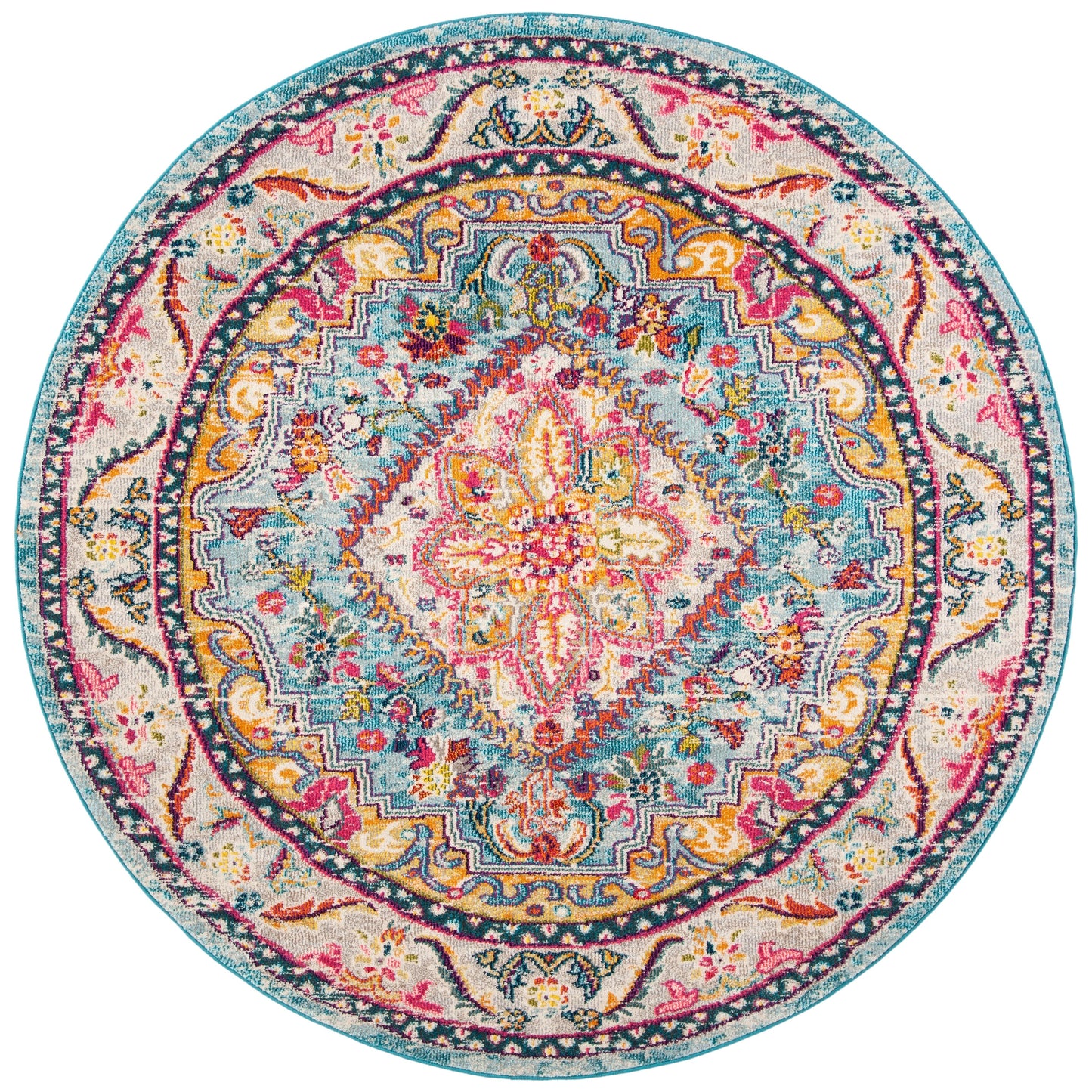 SAFAVIEH Phoenix Sameh Vintage Boho Oriental Rug