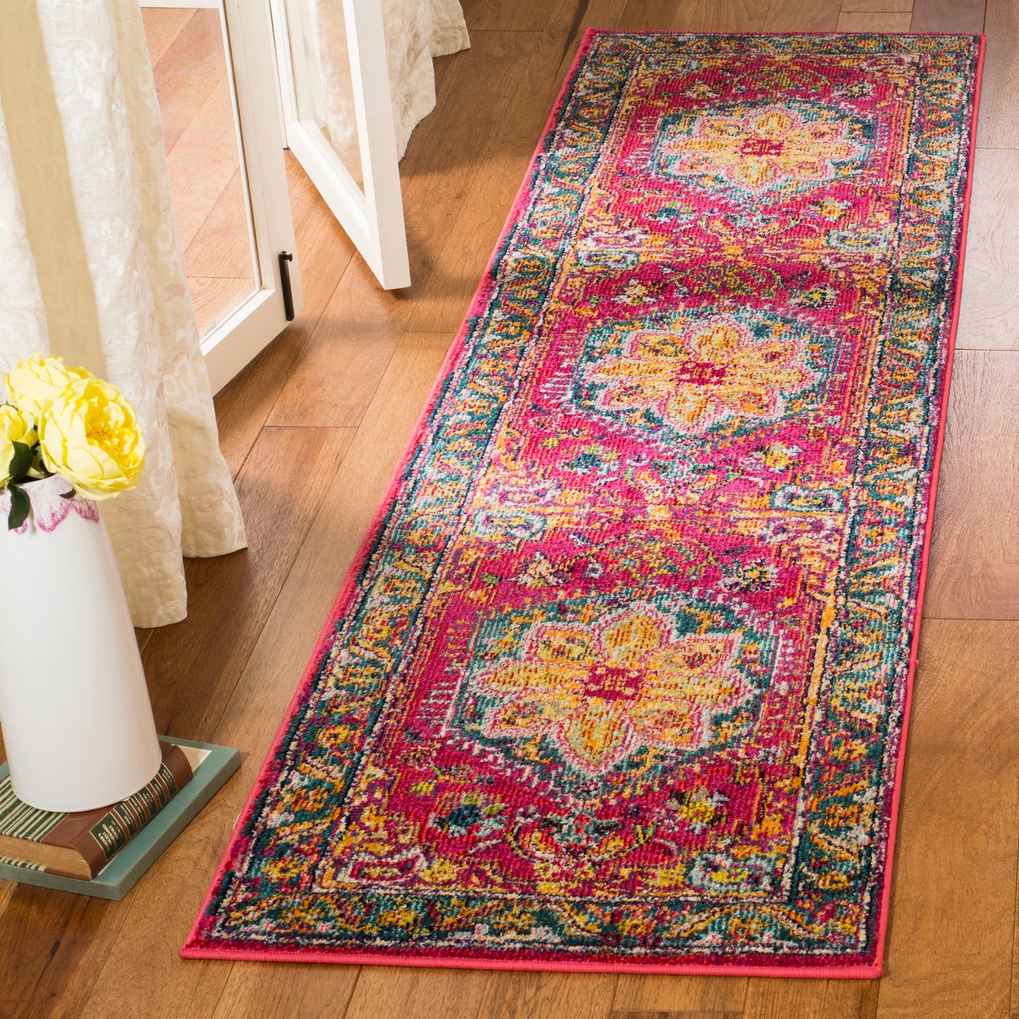 SAFAVIEH Phoenix Sameh Vintage Boho Oriental Rug
