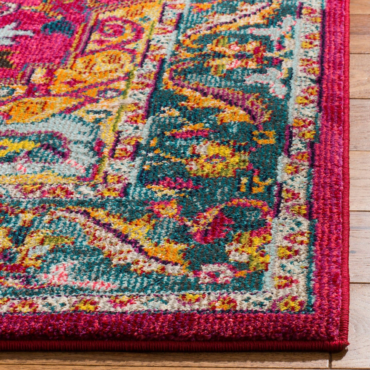 SAFAVIEH Phoenix Sameh Vintage Boho Oriental Rug