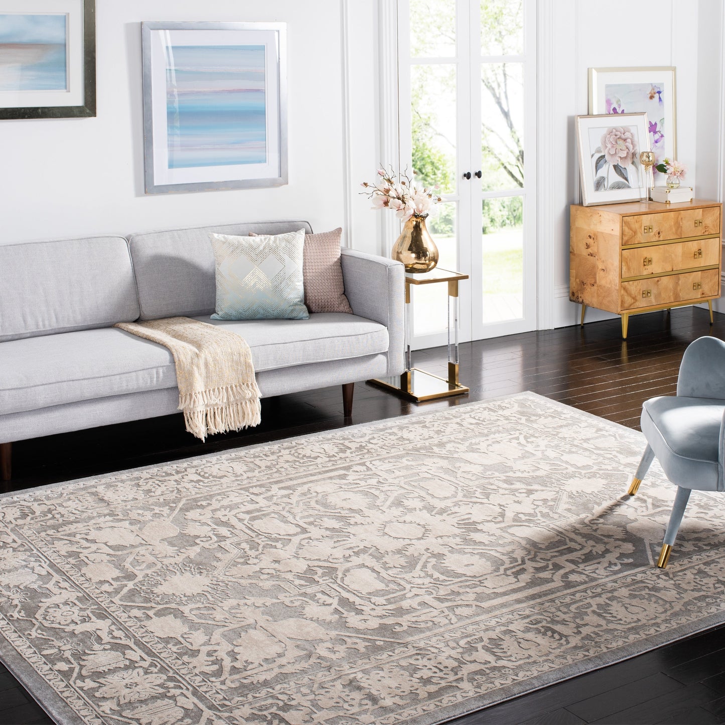 SAFAVIEH Reflection Eulalie Modern Oriental Rug
