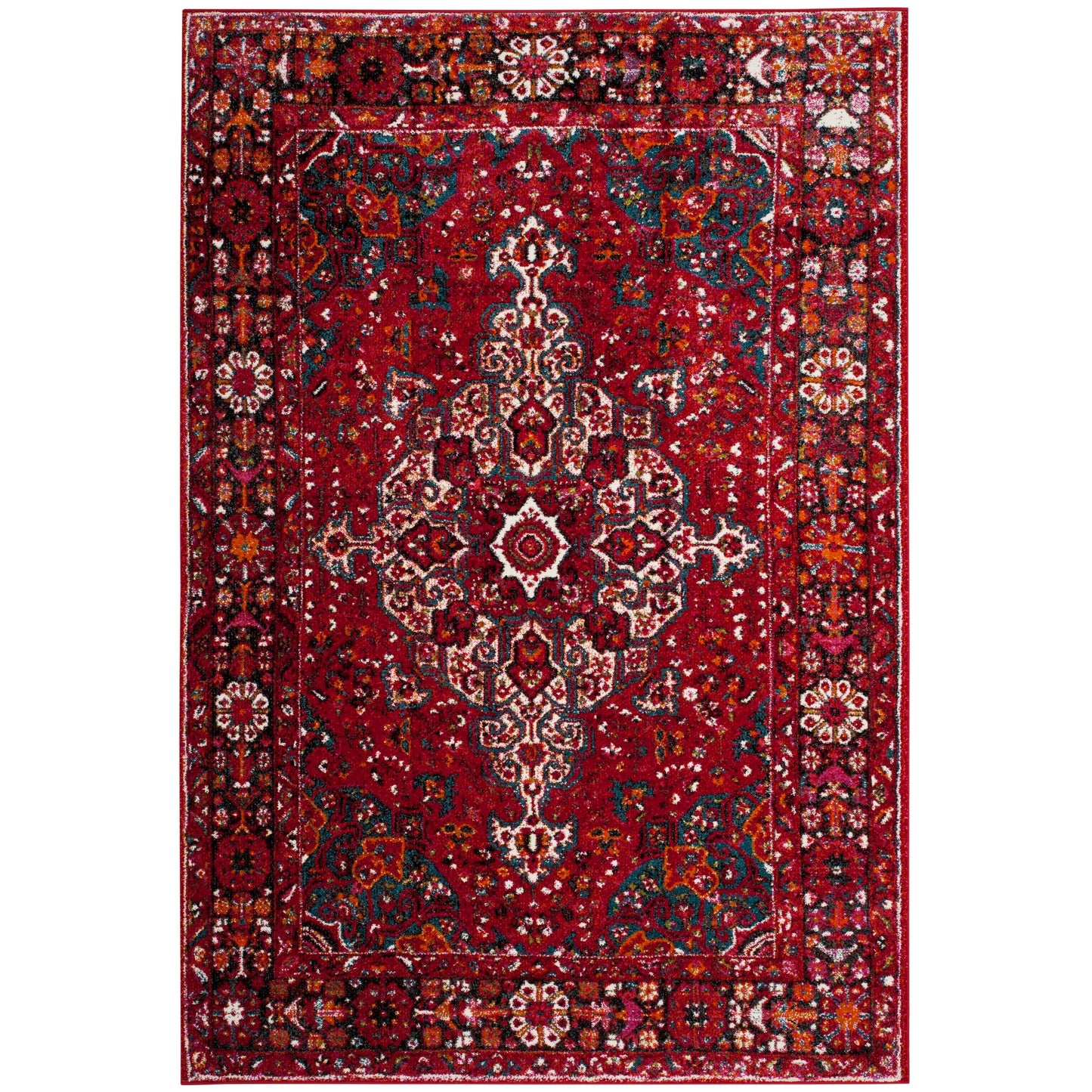 SAFAVIEH Vintage Hamadan Georgiana Traditional Oriental Rug
