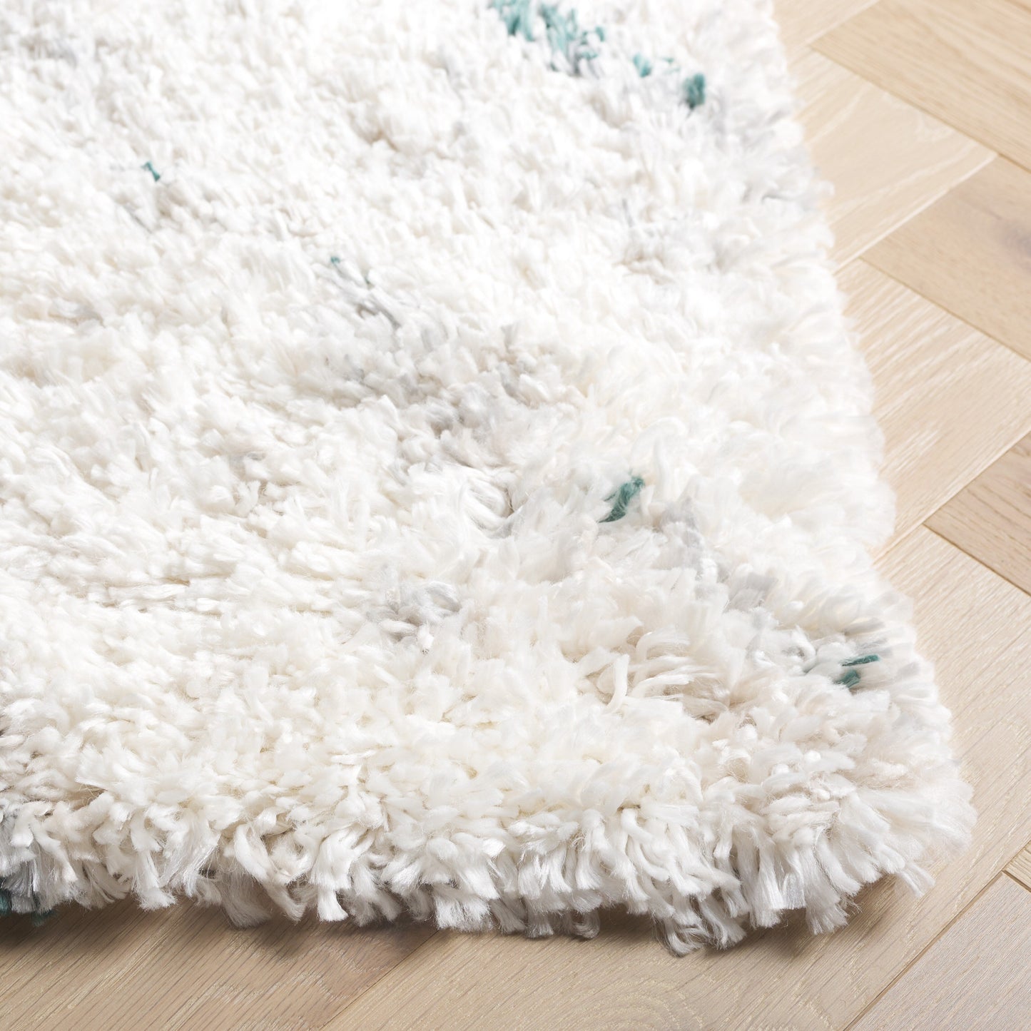 SAFAVIEH, Fontana Shag Zviya Modern Abstract 2-inch Thick Rug