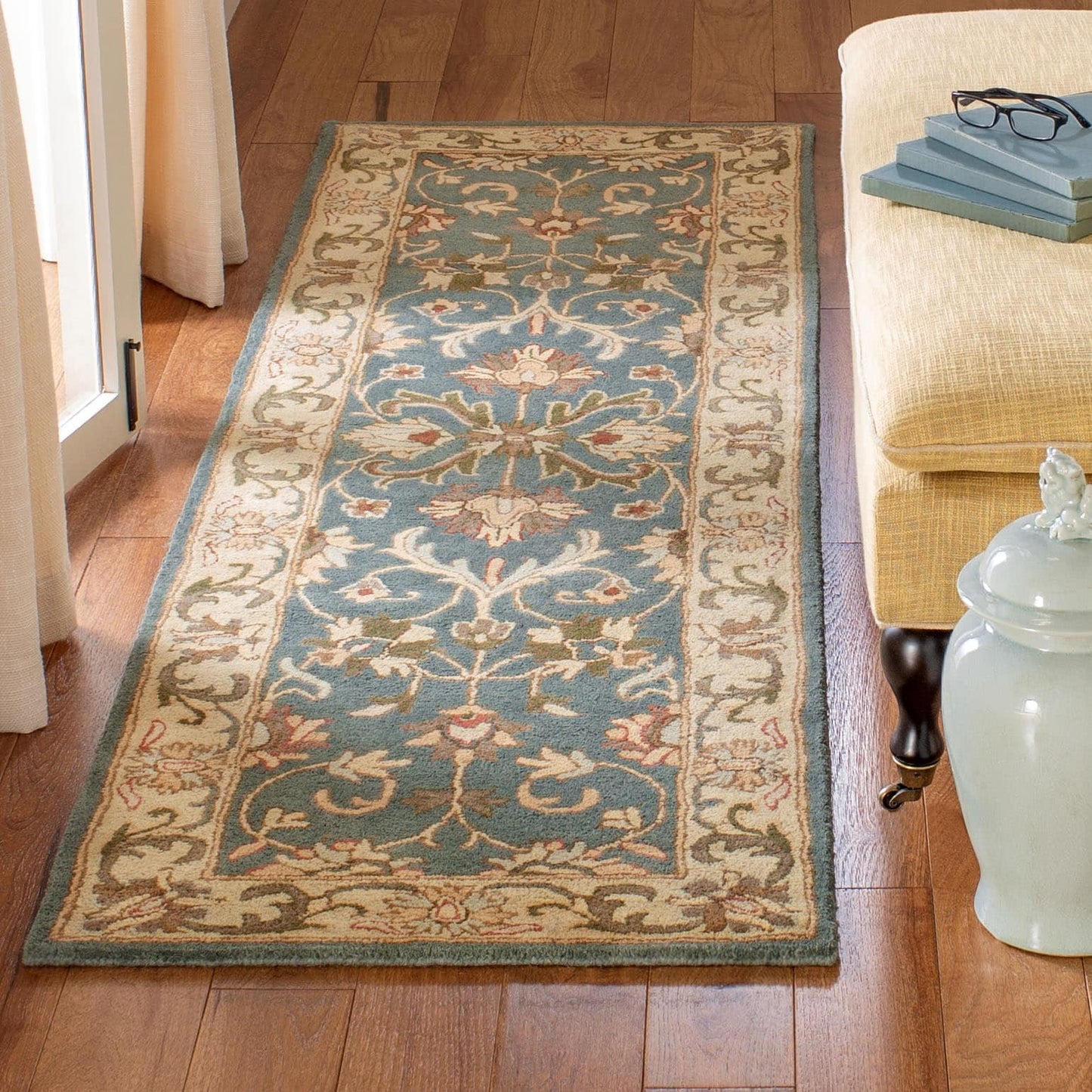 SAFAVIEH, Handmade Heritage Byzantium Traditional Oriental Wool Rug