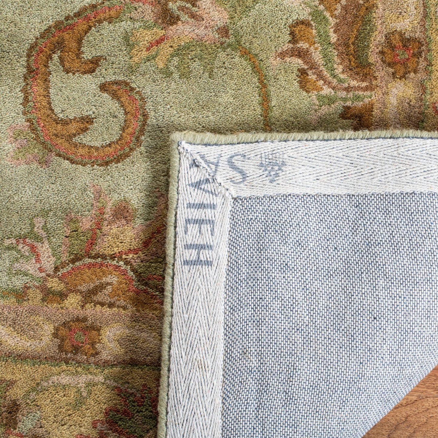 SAFAVIEH, Handmade Heritage Byzantium Traditional Oriental Wool Rug