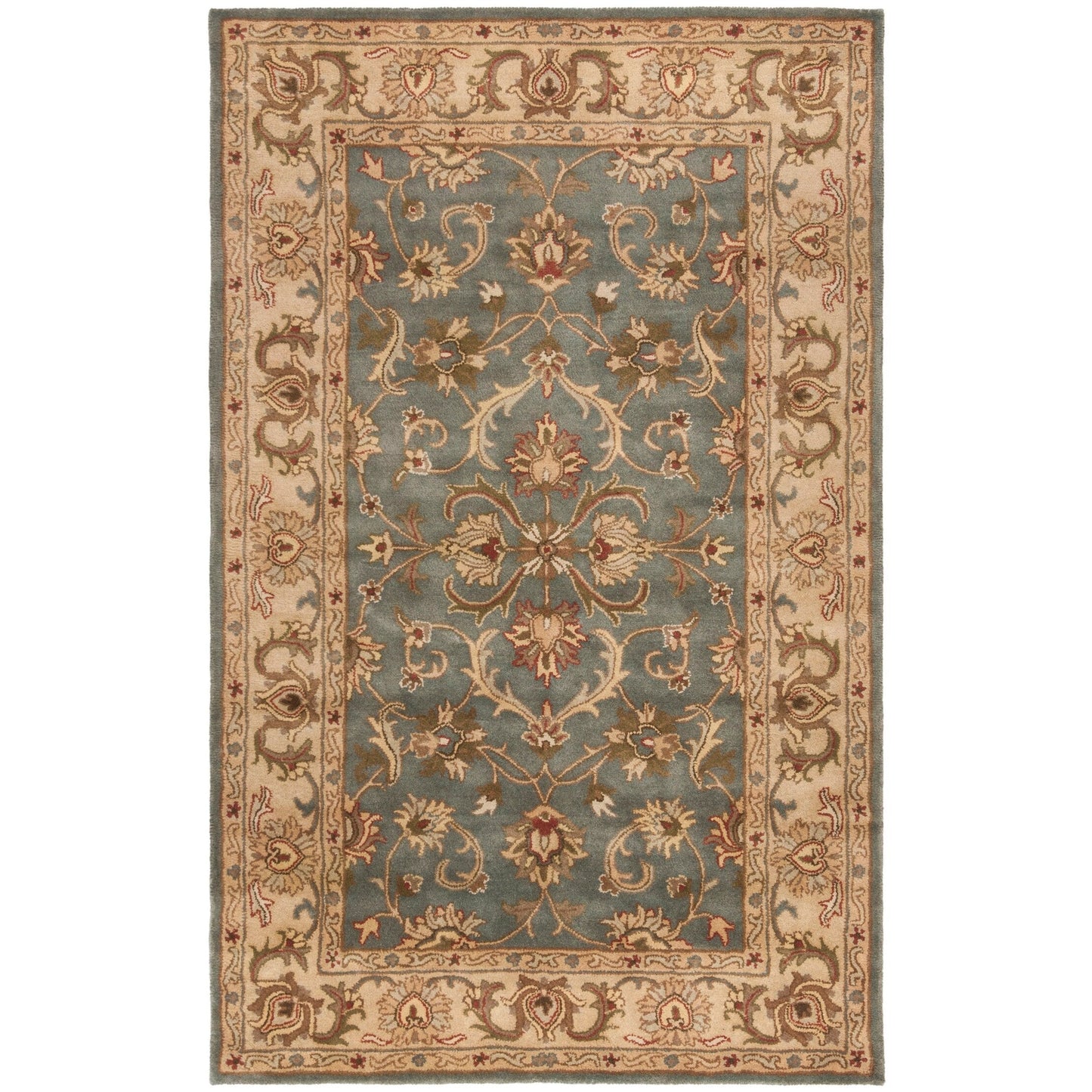 SAFAVIEH, Handmade Heritage Byzantium Traditional Oriental Wool Rug