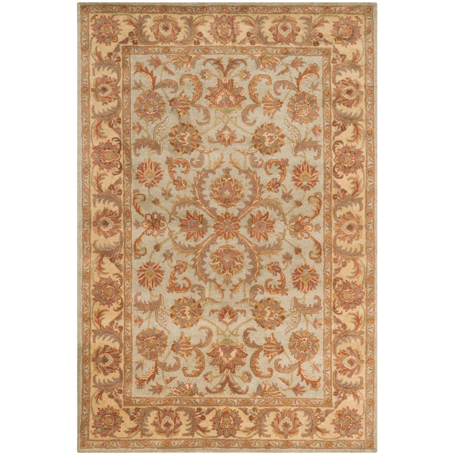 SAFAVIEH, Handmade Heritage Byzantium Traditional Oriental Wool Rug