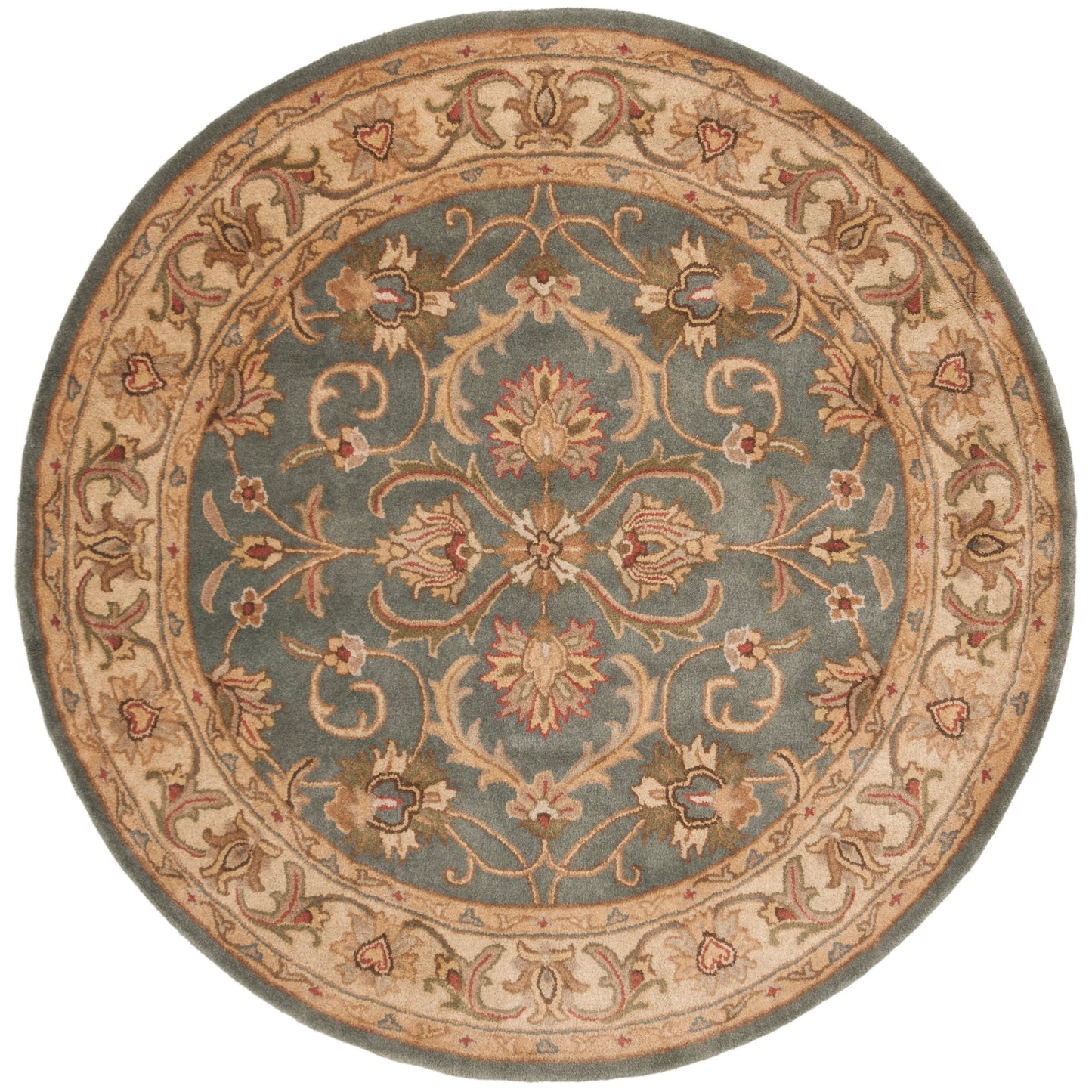 SAFAVIEH, Handmade Heritage Byzantium Traditional Oriental Wool Rug