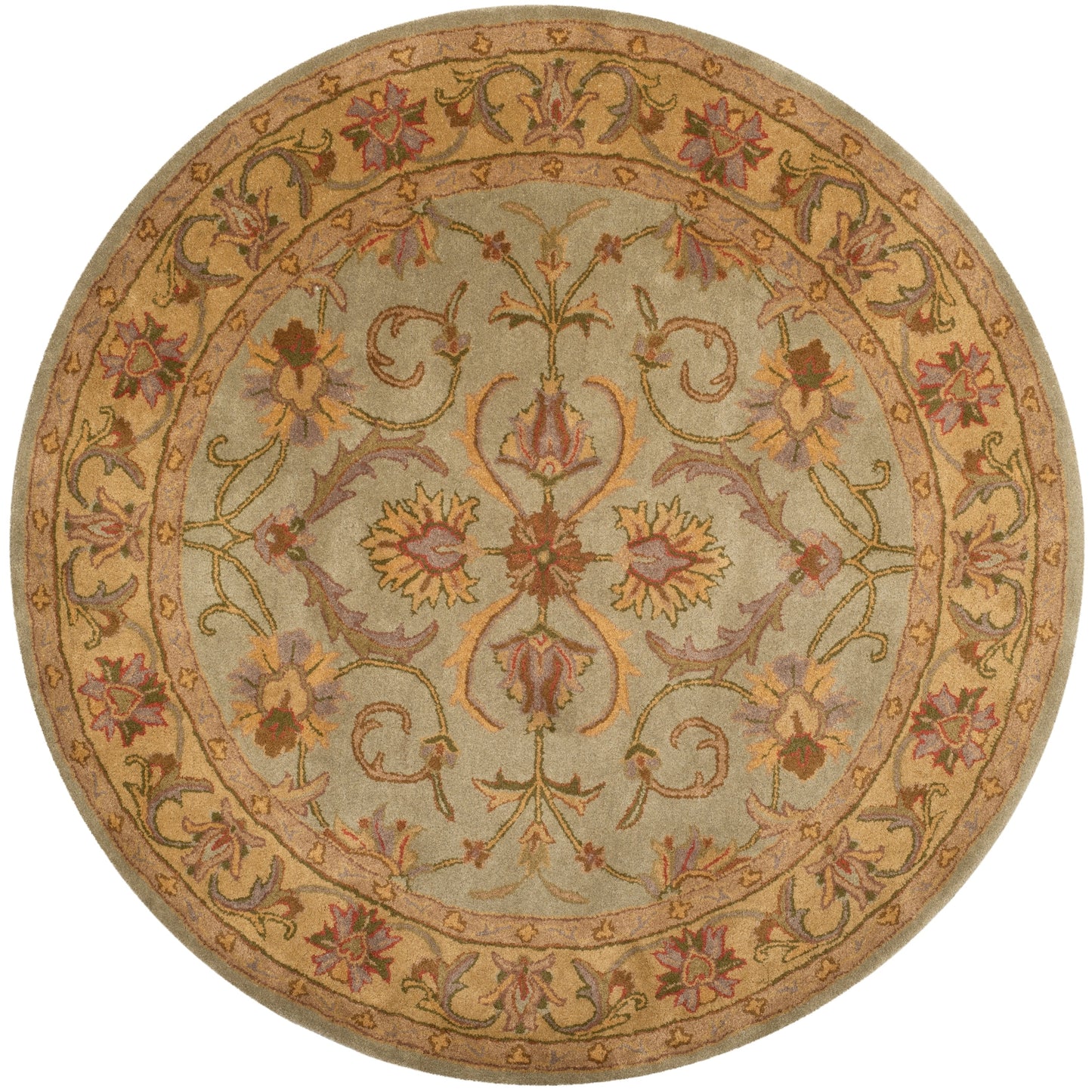 SAFAVIEH, Handmade Heritage Byzantium Traditional Oriental Wool Rug