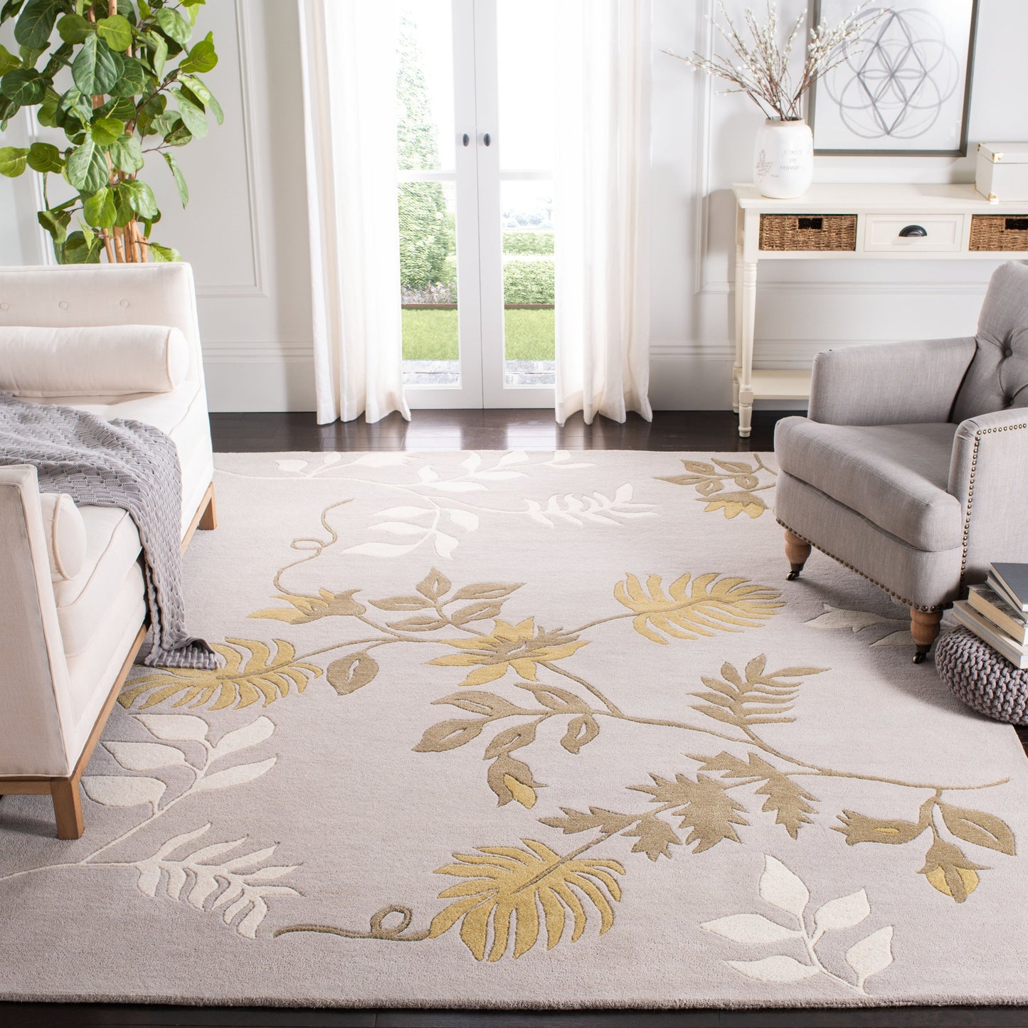 SAFAVIEH, Handmade Soho Kelsi Twigs N.Z. Wool Rug