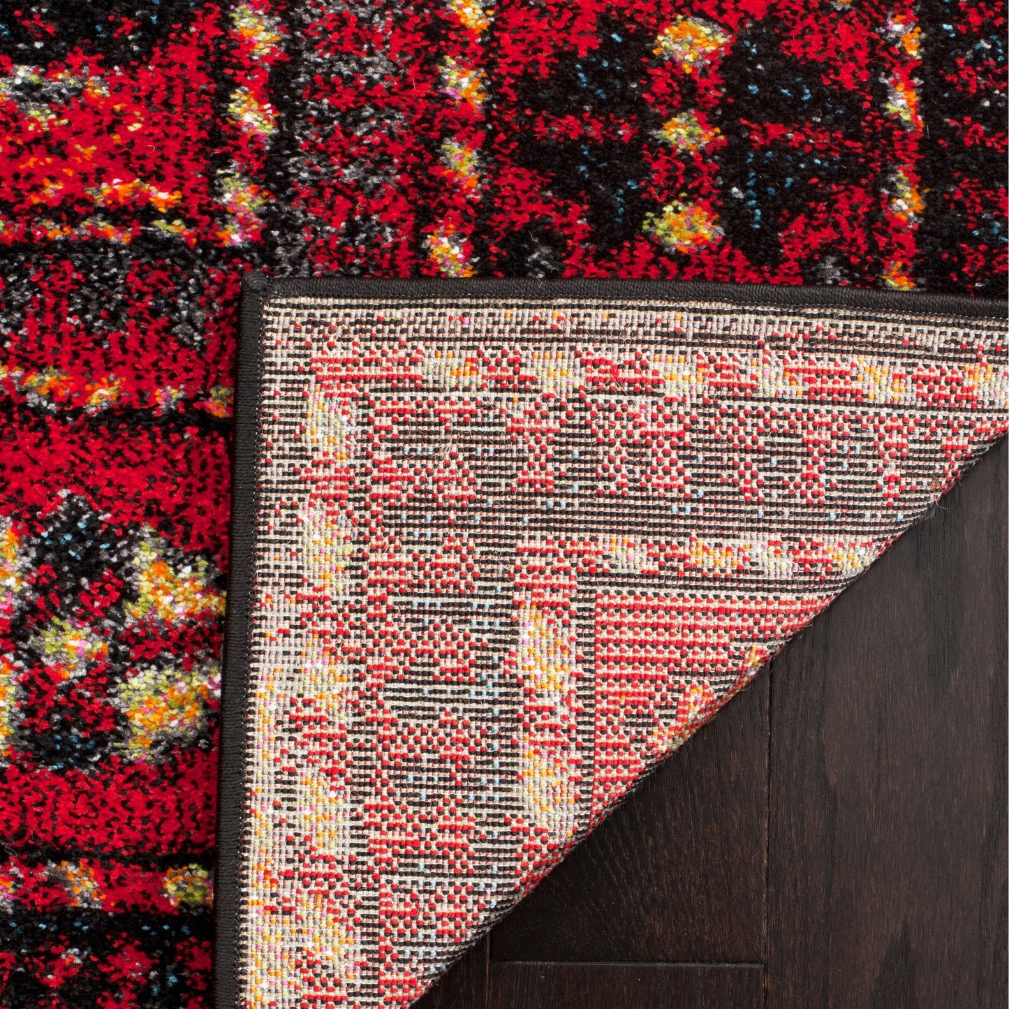 SAFAVIEH, Vintage Hamadan Lilla Oriental Distressed Rug
