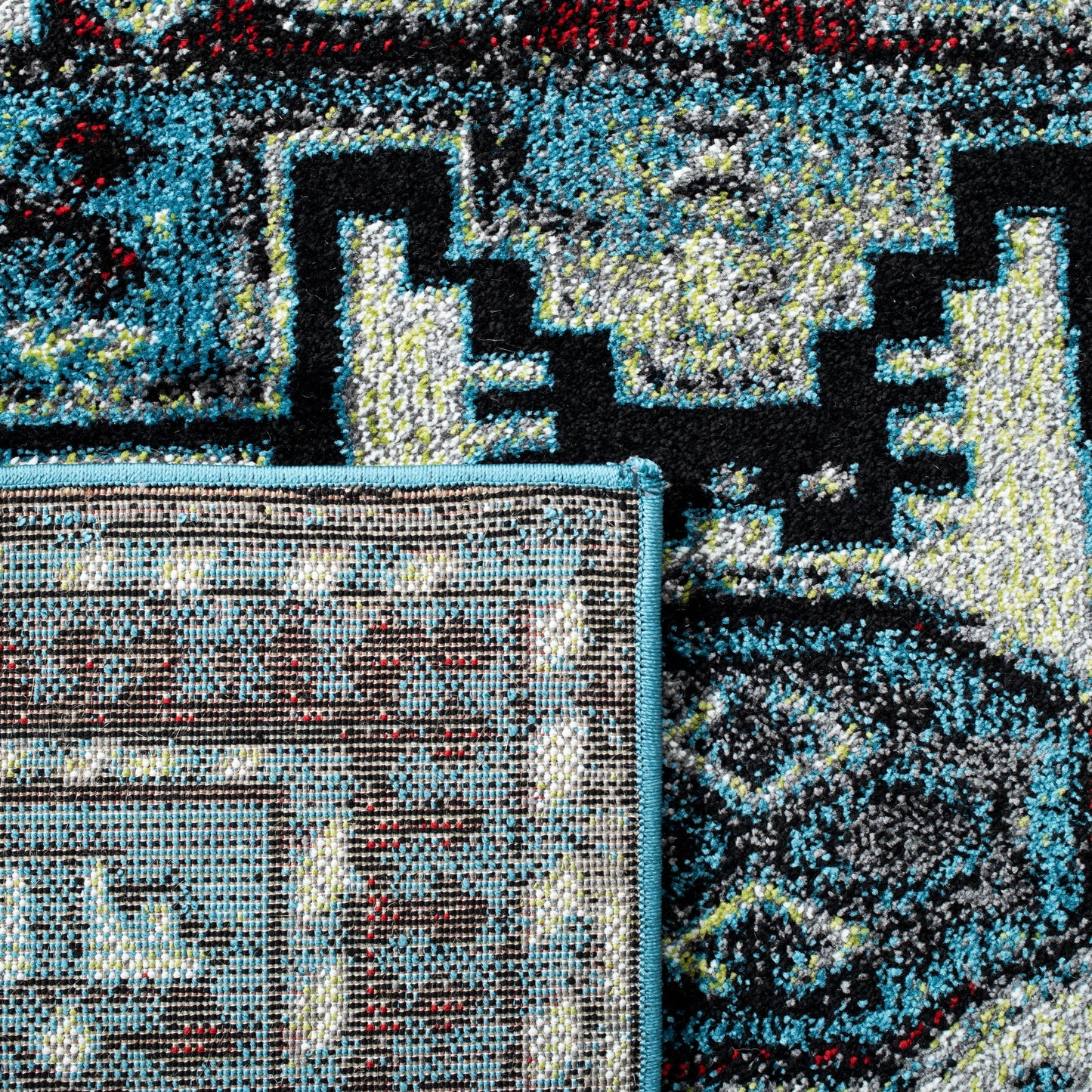 SAFAVIEH, Vintage Hamadan Lilla Oriental Distressed Rug
