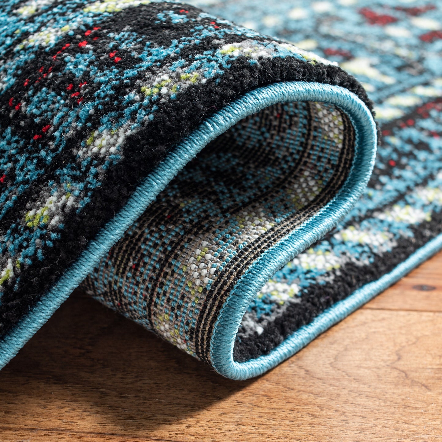 SAFAVIEH, Vintage Hamadan Lilla Oriental Distressed Rug
