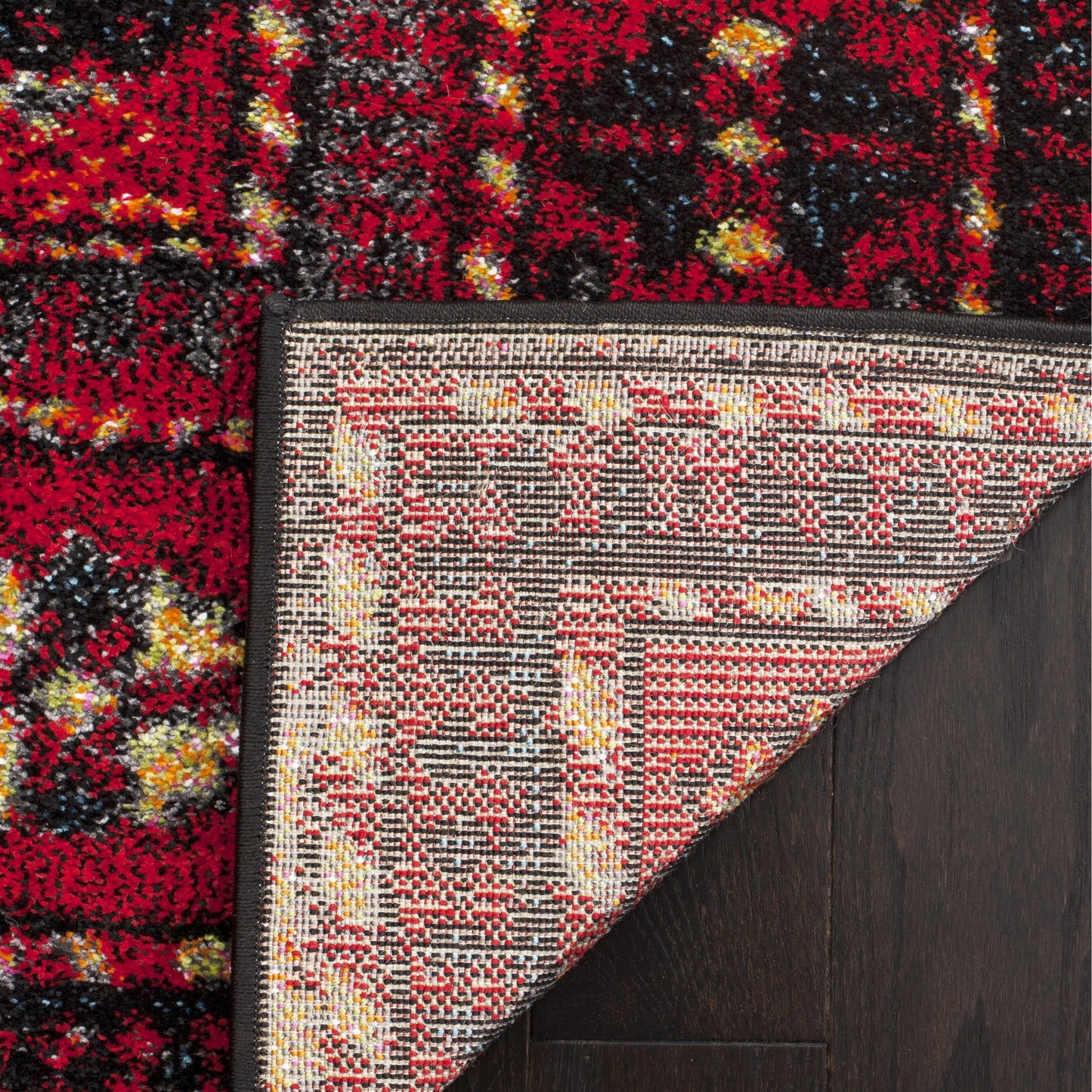 SAFAVIEH, Vintage Hamadan Lilla Oriental Distressed Rug