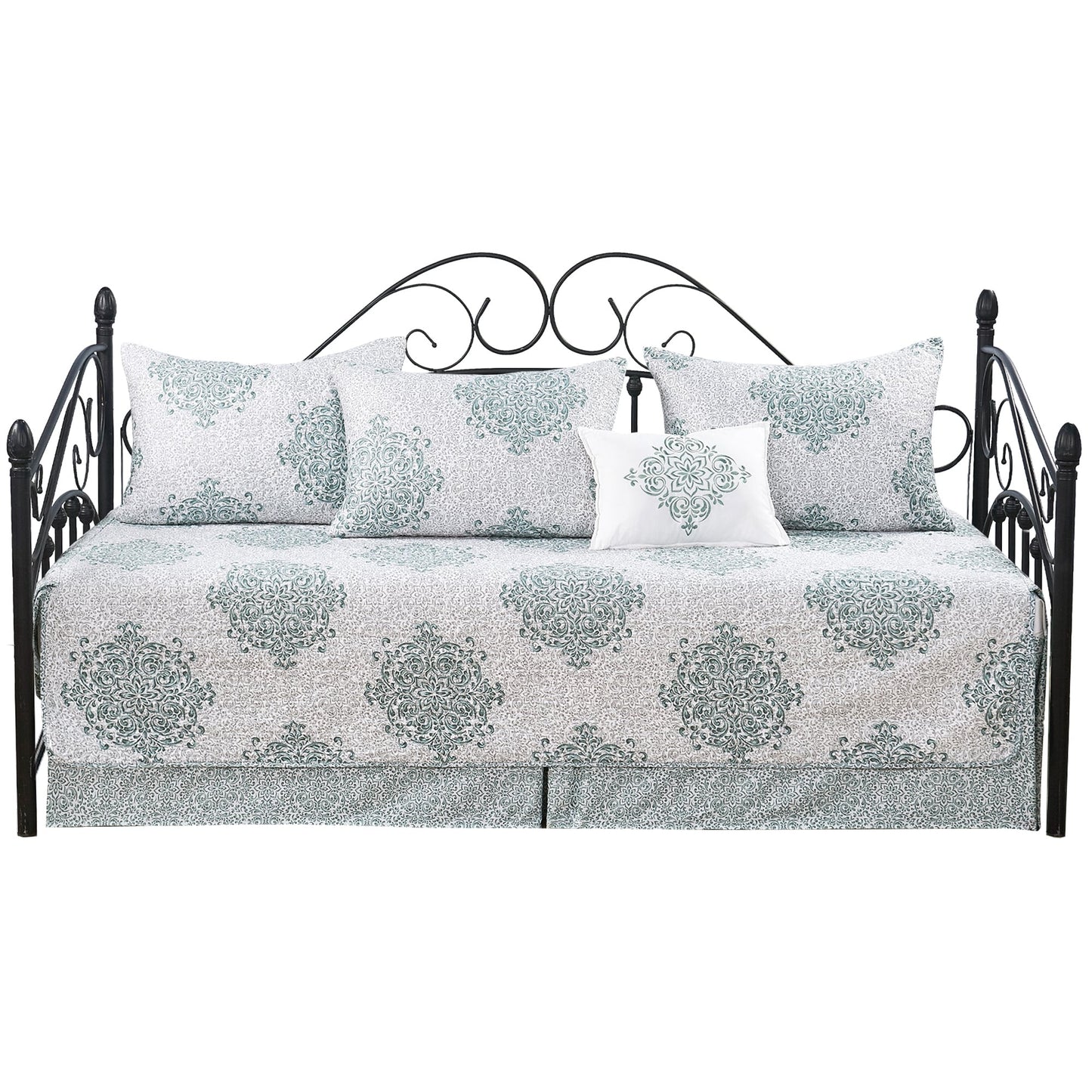 Serenta 6 Piece Cotton Blend Daybed Bedspread Coverlet Set - 75 x 39