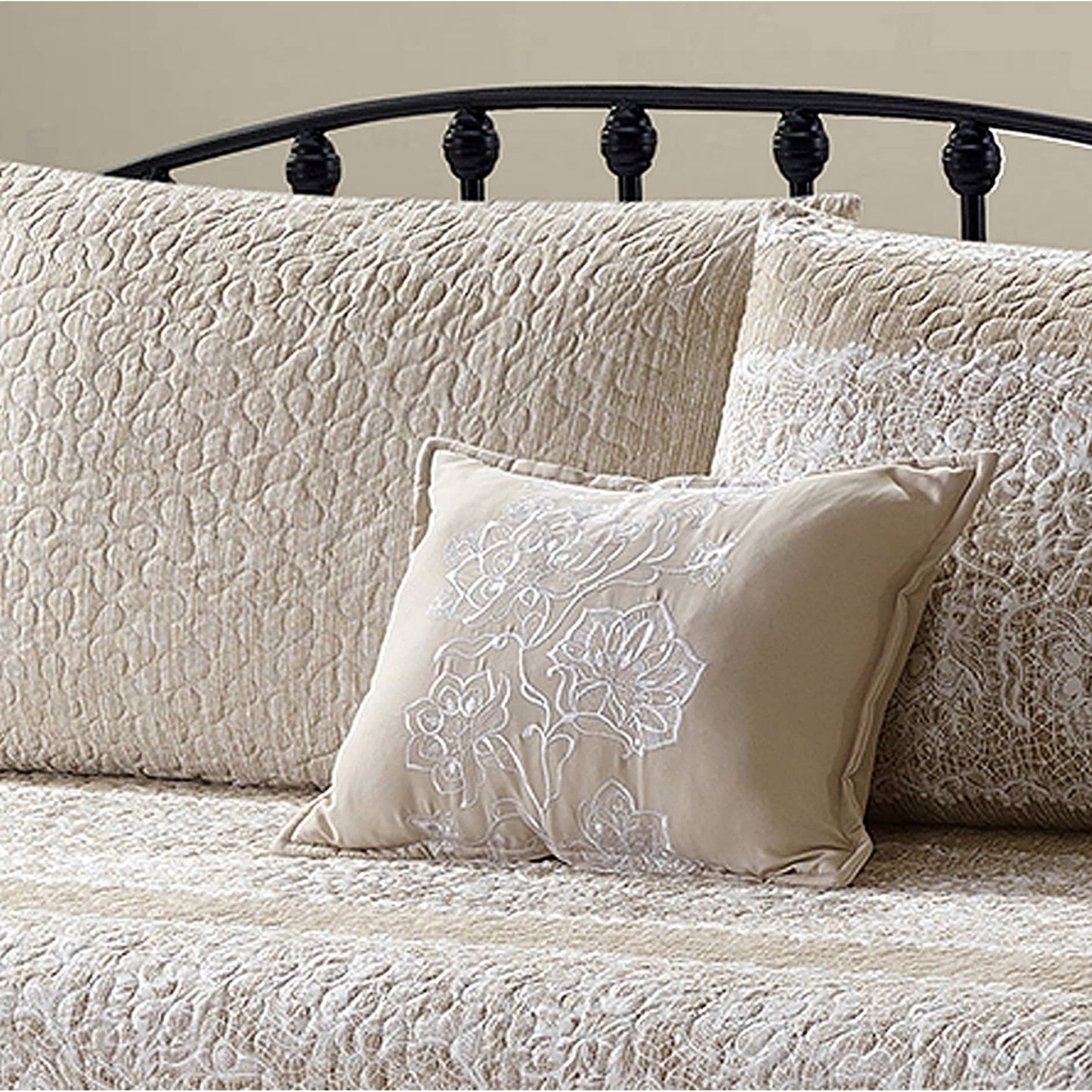 Serenta 6 Piece Cotton Blend Daybed Bedspread Coverlet Set - 75 x 39