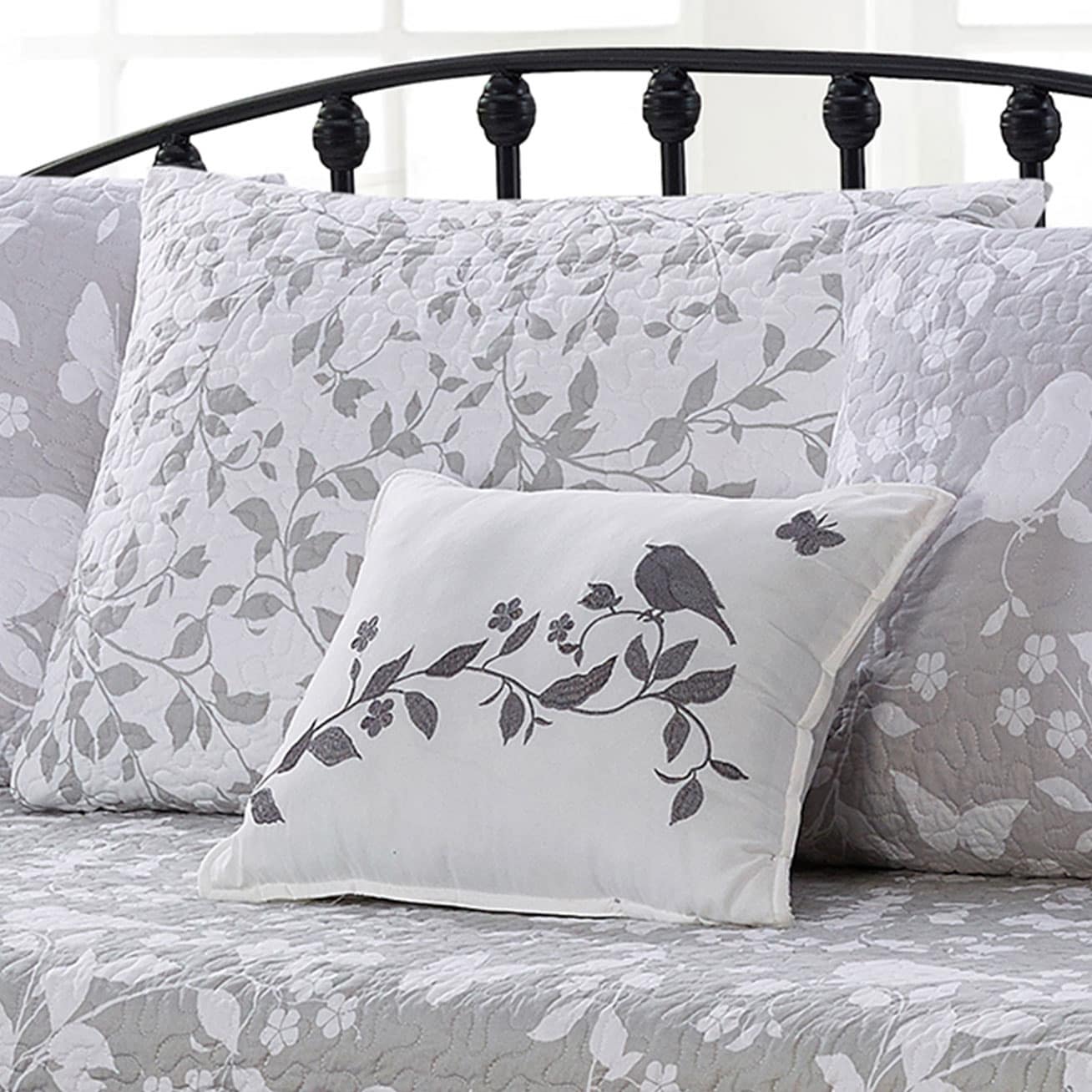 Serenta 6 Piece Cotton Blend Daybed Bedspread Coverlet Set - 75 x 39