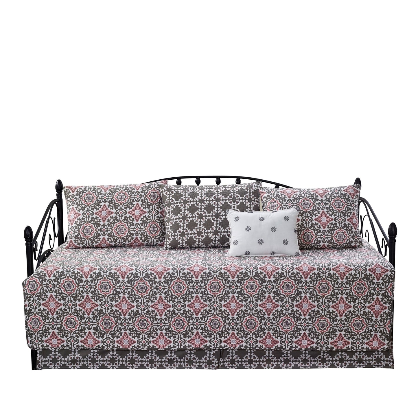 Serenta 6 Piece Cotton Blend Daybed Bedspread Coverlet Set - 75 x 39