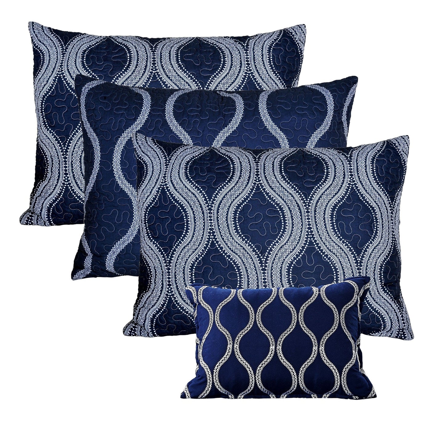 Serenta 6 Piece Cotton Blend Daybed Bedspread Coverlet Set - 75 x 39