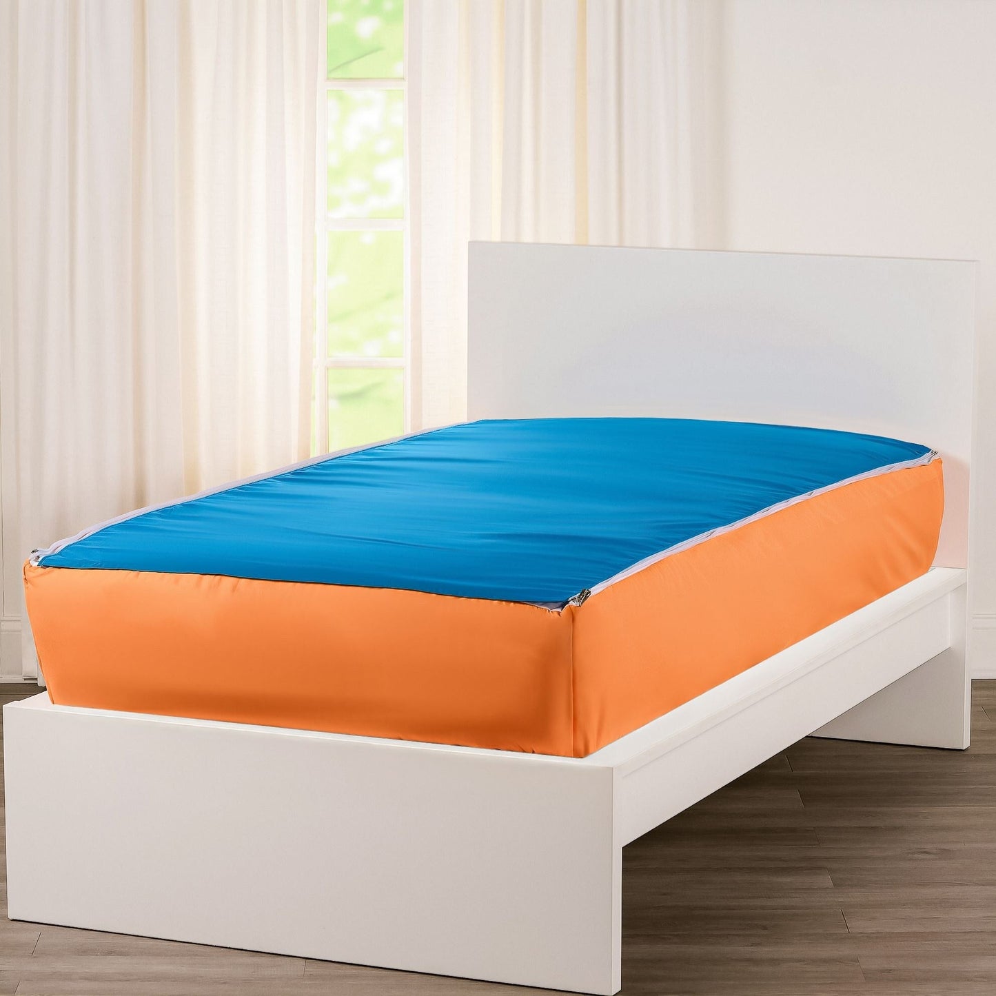 Siscovers Orange Bunkie Deluxe Zipper Bedding Set