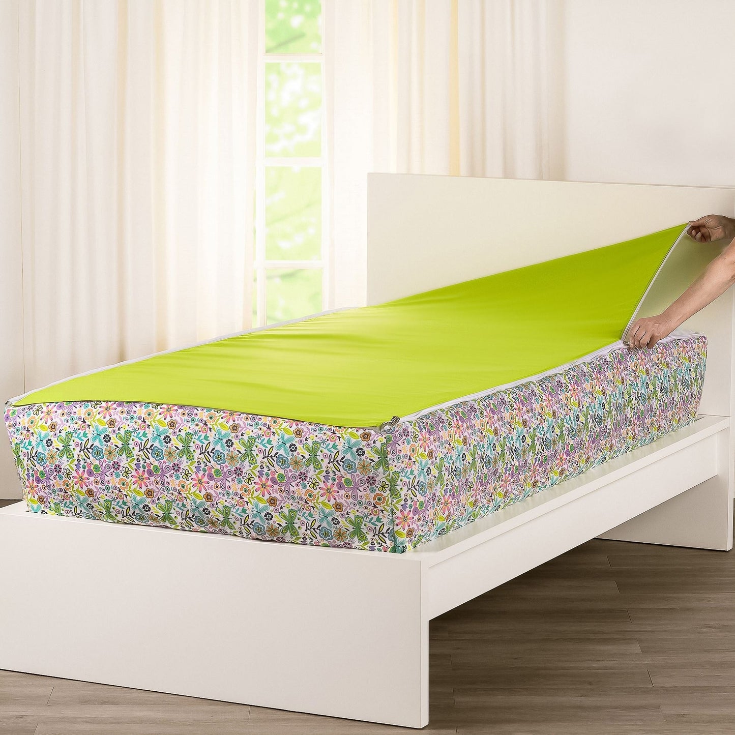 Siscovers Quiet Garden Bunkie Deluxe Zipper Bedding Set