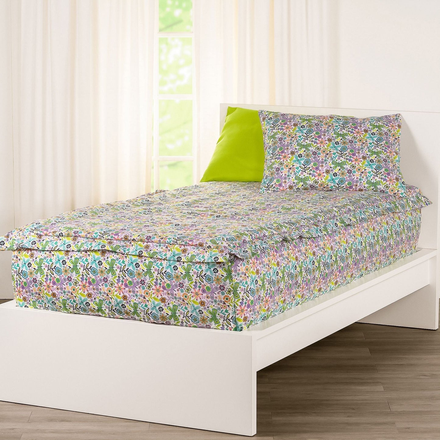 Siscovers Quiet Garden Bunkie Deluxe Zipper Bedding Set
