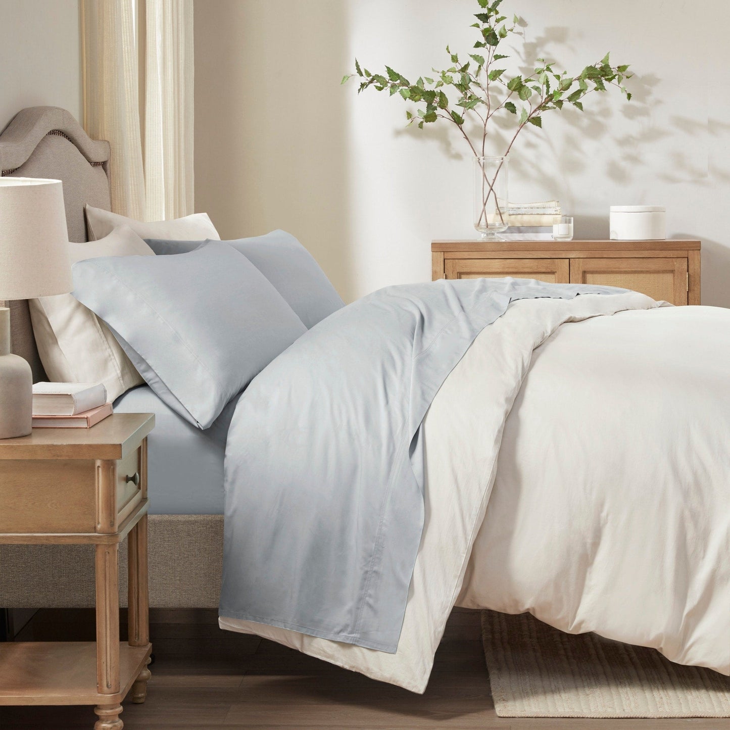 Madison Park Rayon From Bamboo Bed 4PC Sheet Set