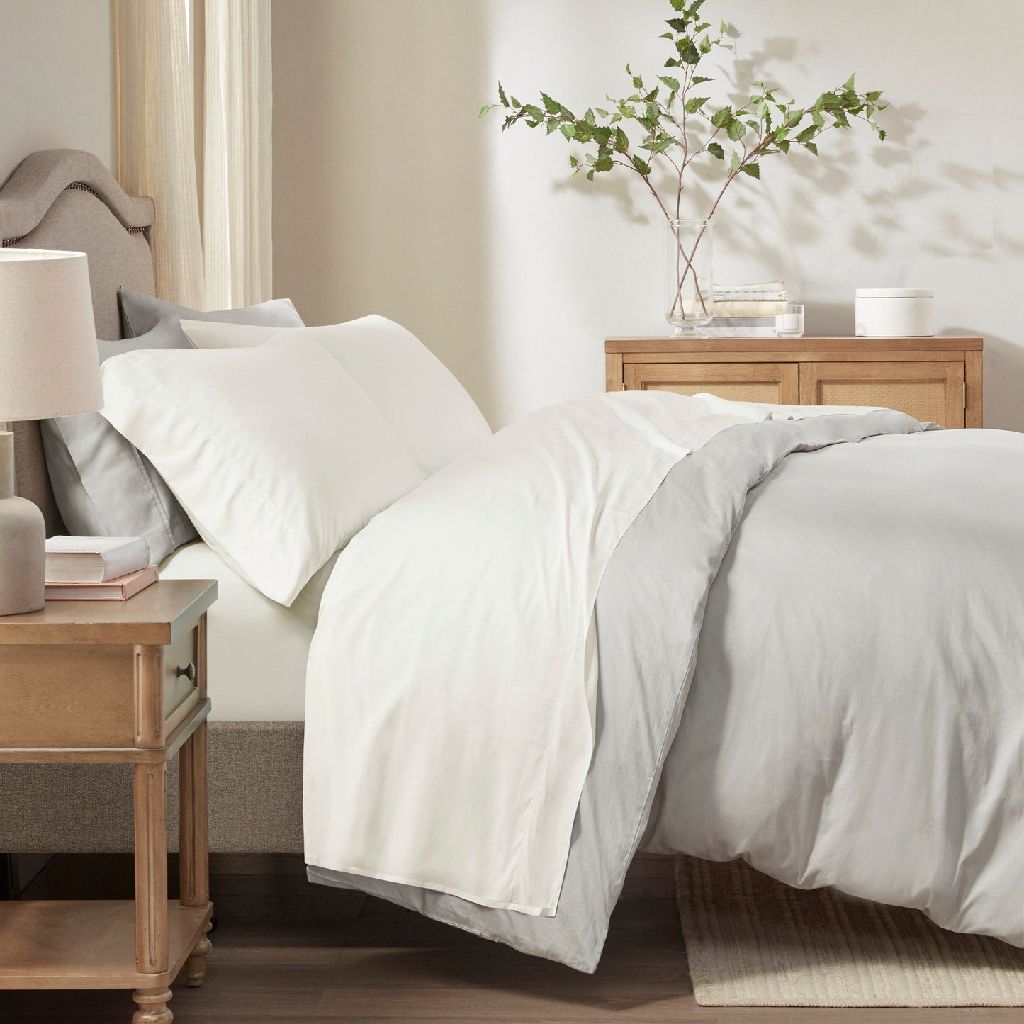 Madison Park Rayon From Bamboo Bed 4PC Sheet Set