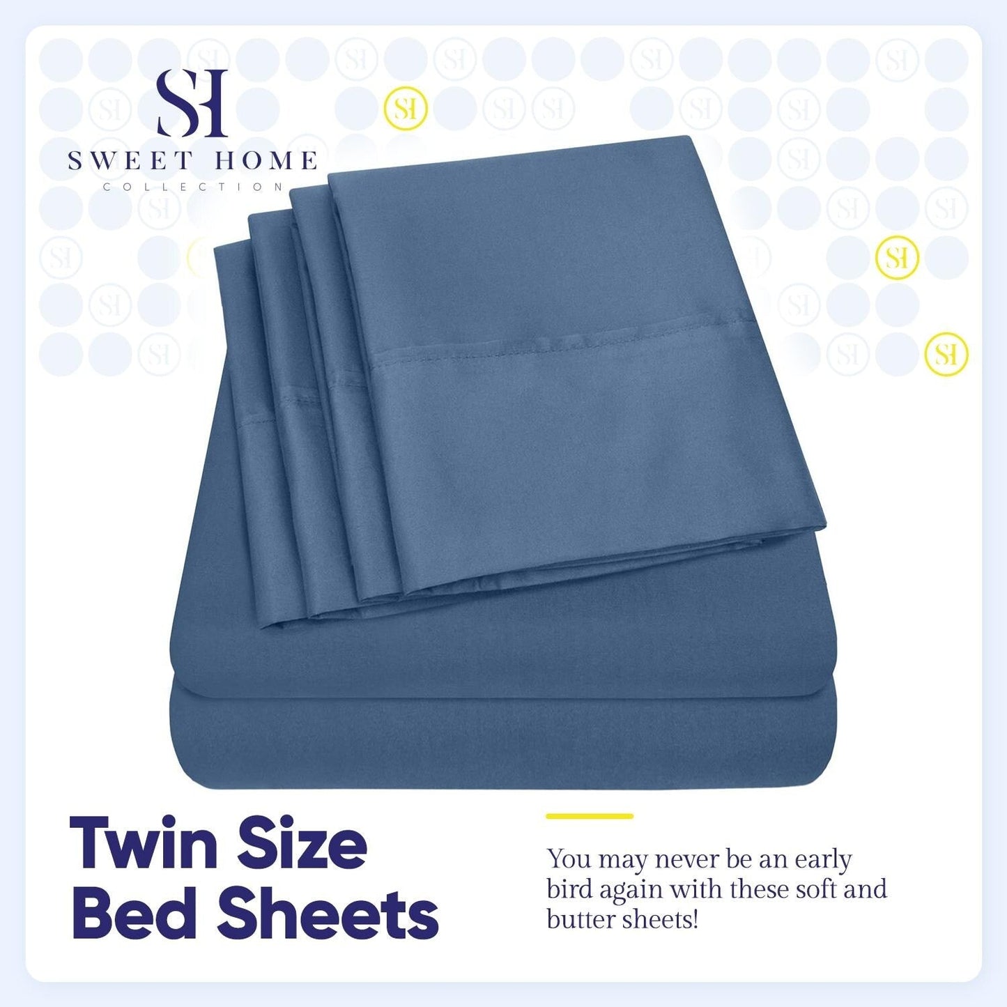 Soft Brushed Microfiber 7-piece Split King Sheet Set - 4 Pillowcases