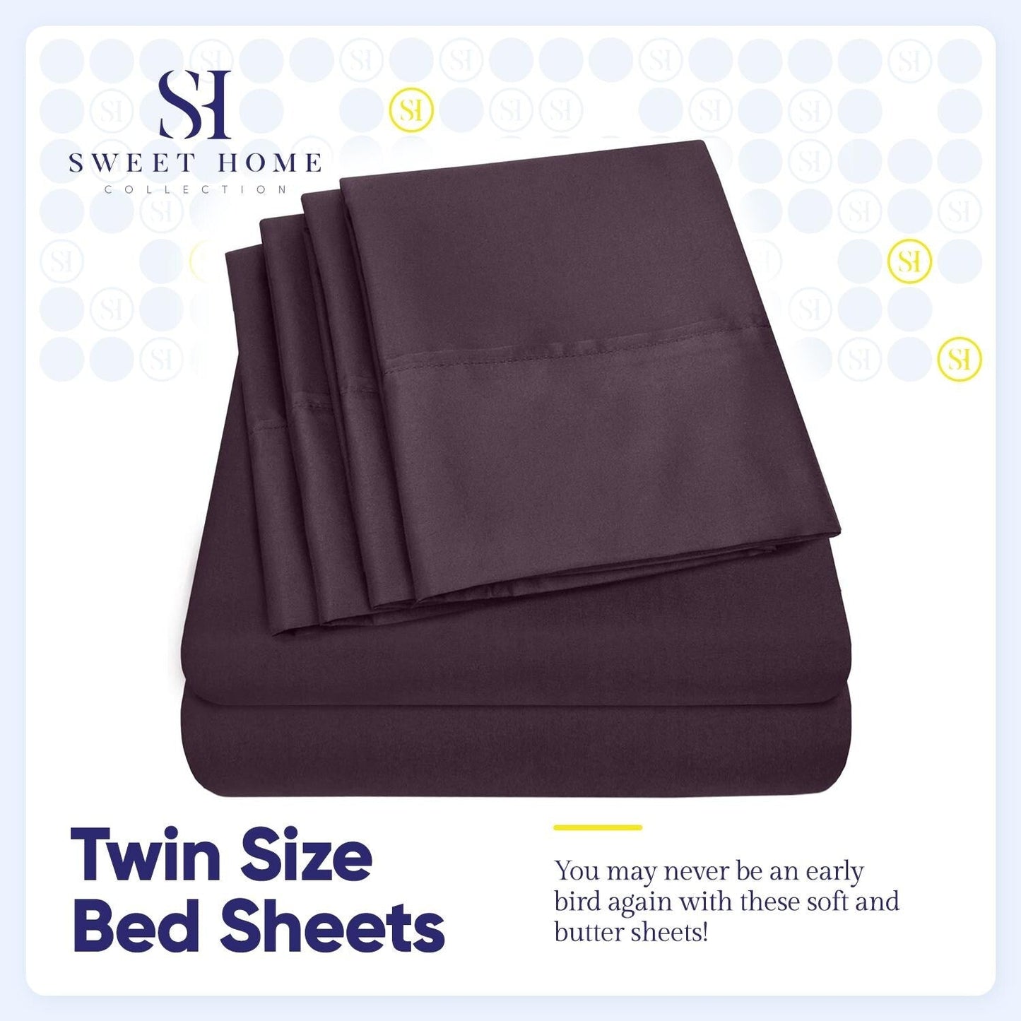 Soft Brushed Microfiber 7-piece Split King Sheet Set - 4 Pillowcases