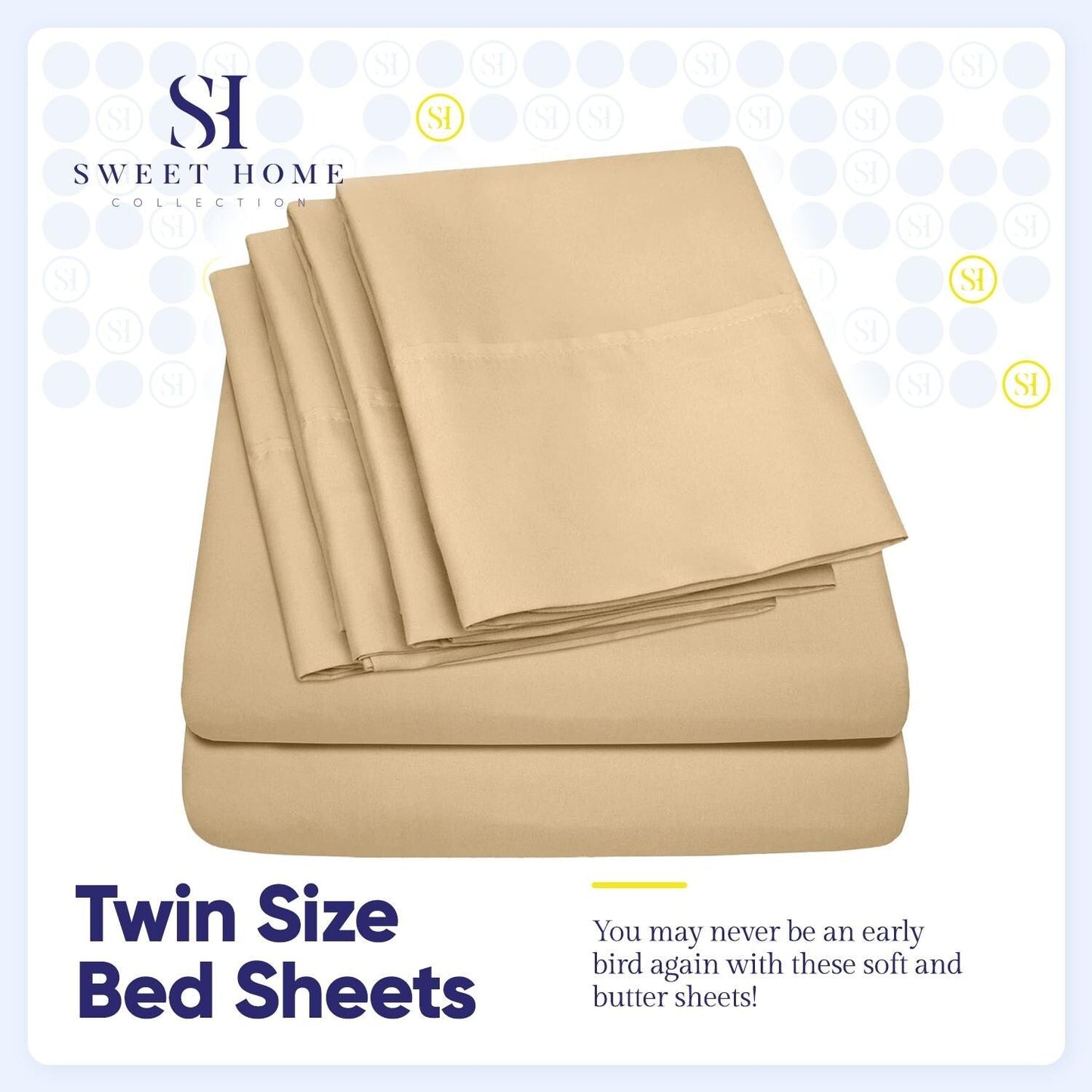 Soft Brushed Microfiber 7-piece Split King Sheet Set - 4 Pillowcases