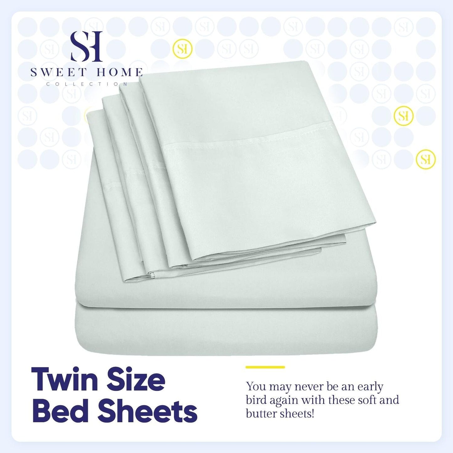 Soft Brushed Microfiber 7-piece Split King Sheet Set - 4 Pillowcases