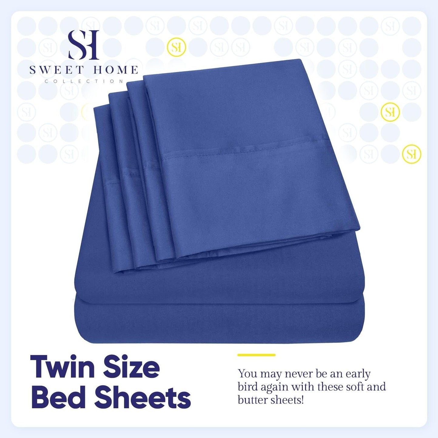 Soft Brushed Microfiber 7-piece Split King Sheet Set - 4 Pillowcases