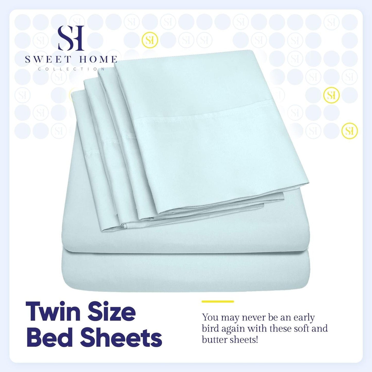 Soft Brushed Microfiber 7-piece Split King Sheet Set - 4 Pillowcases