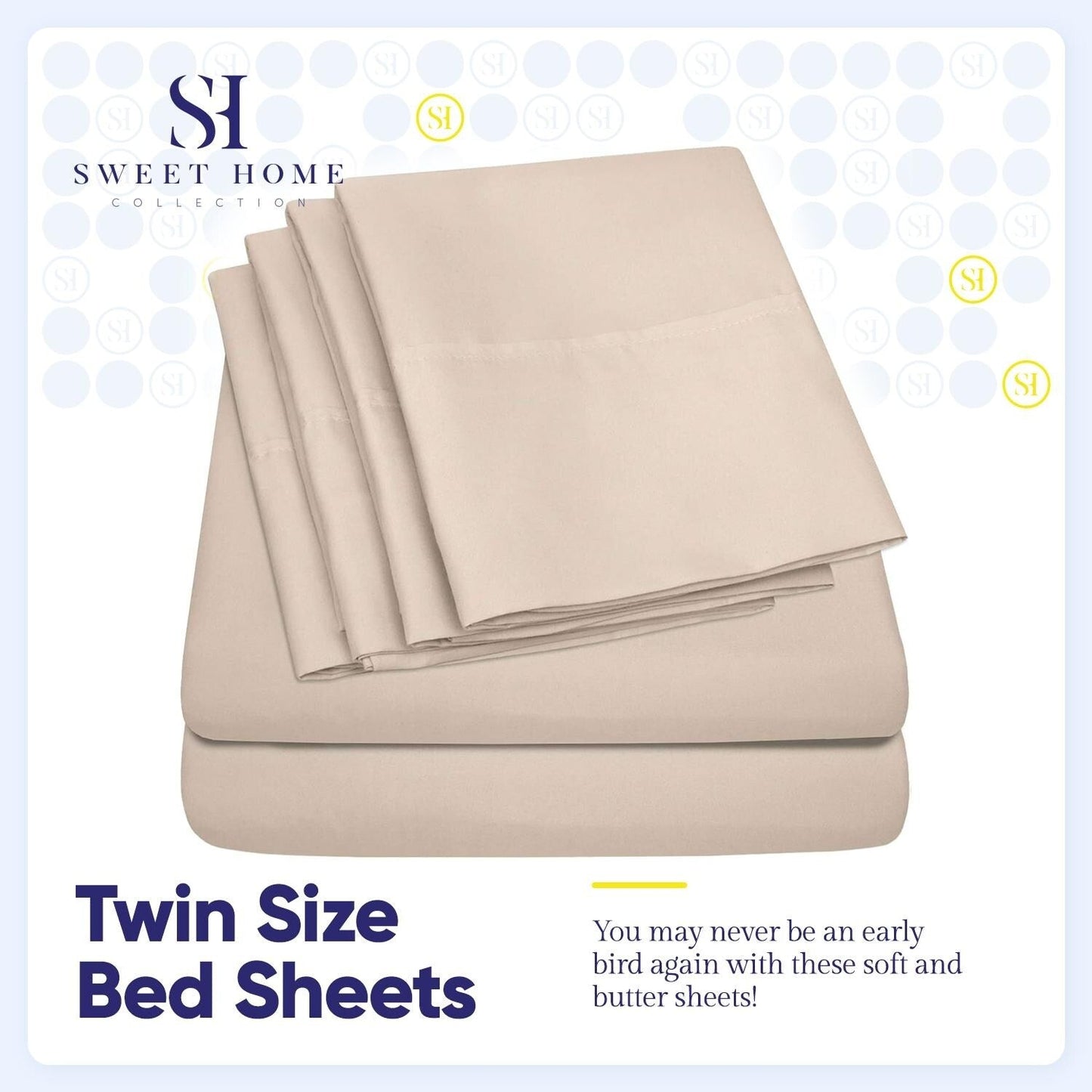 Soft Brushed Microfiber 7-piece Split King Sheet Set - 4 Pillowcases