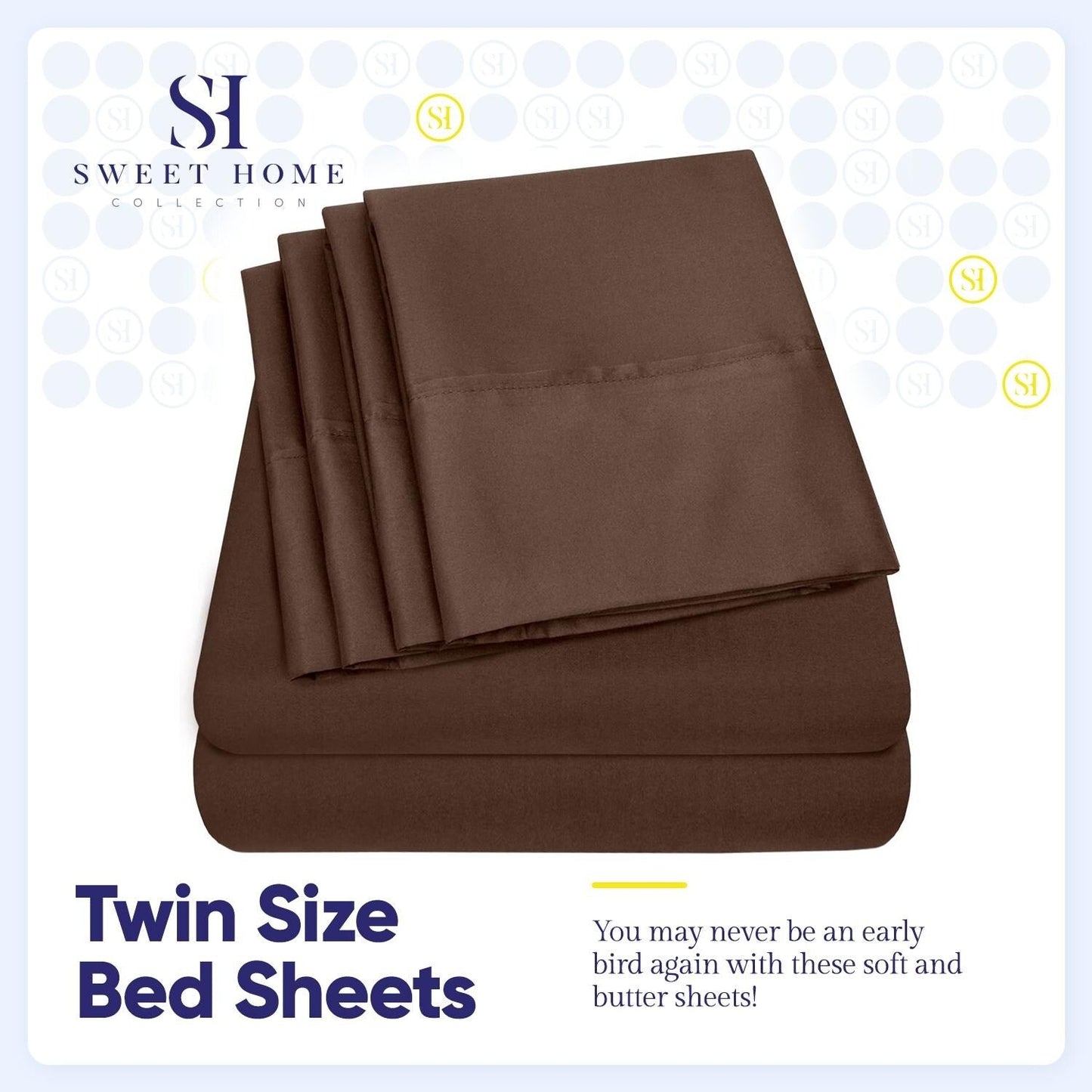 Soft Brushed Microfiber 7-piece Split King Sheet Set - 4 Pillowcases
