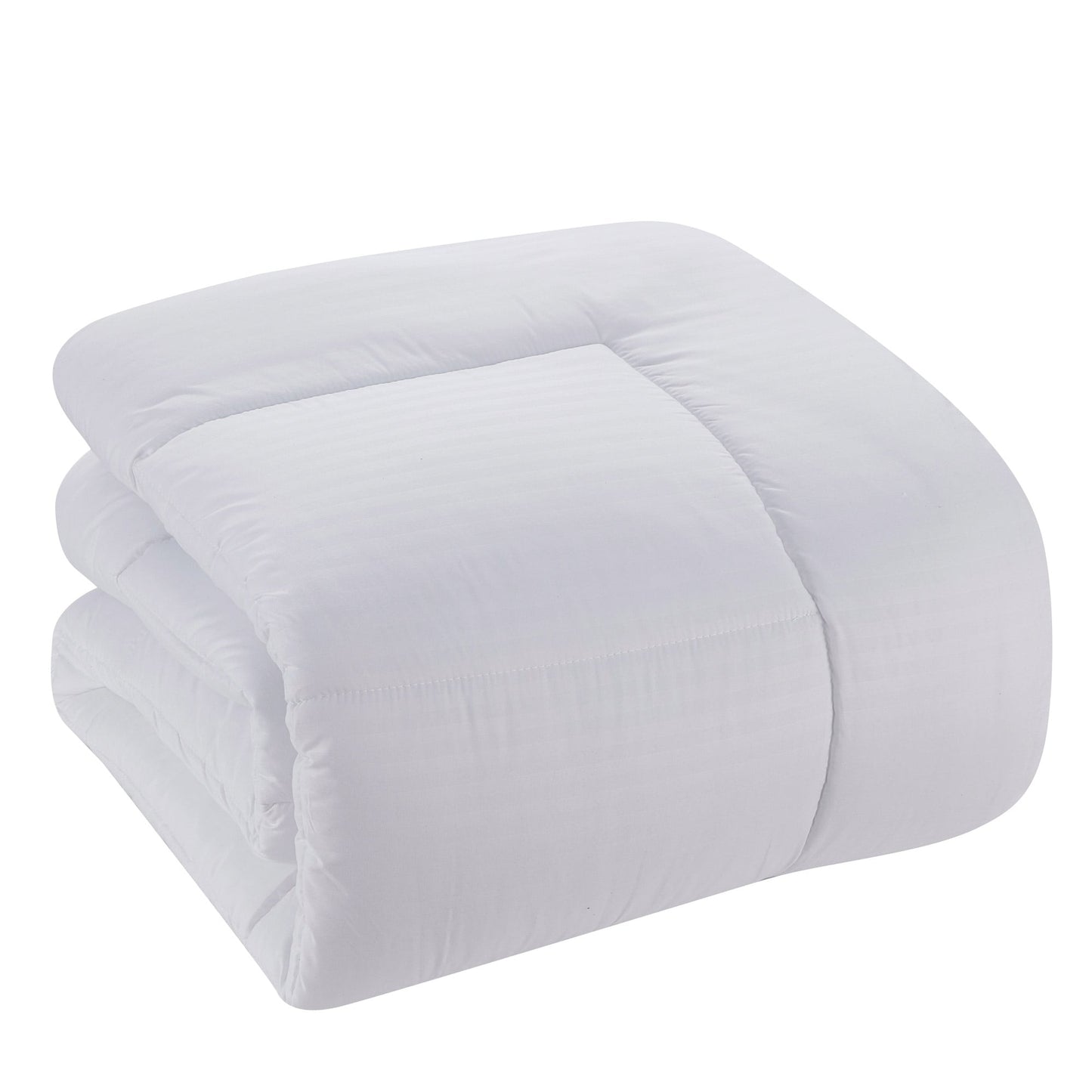 Soft Dobby 8-piece Striped Down Alternative Bed-in-a-Bag Set w/ Sheets