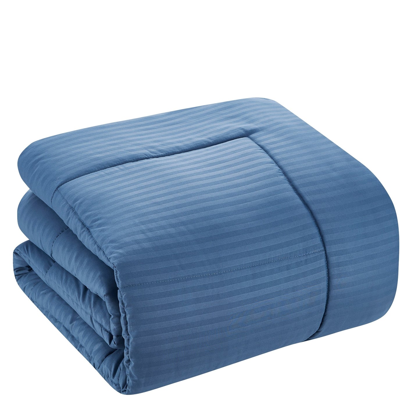 Soft Dobby 8-piece Striped Down Alternative Bed-in-a-Bag Set w/ Sheets
