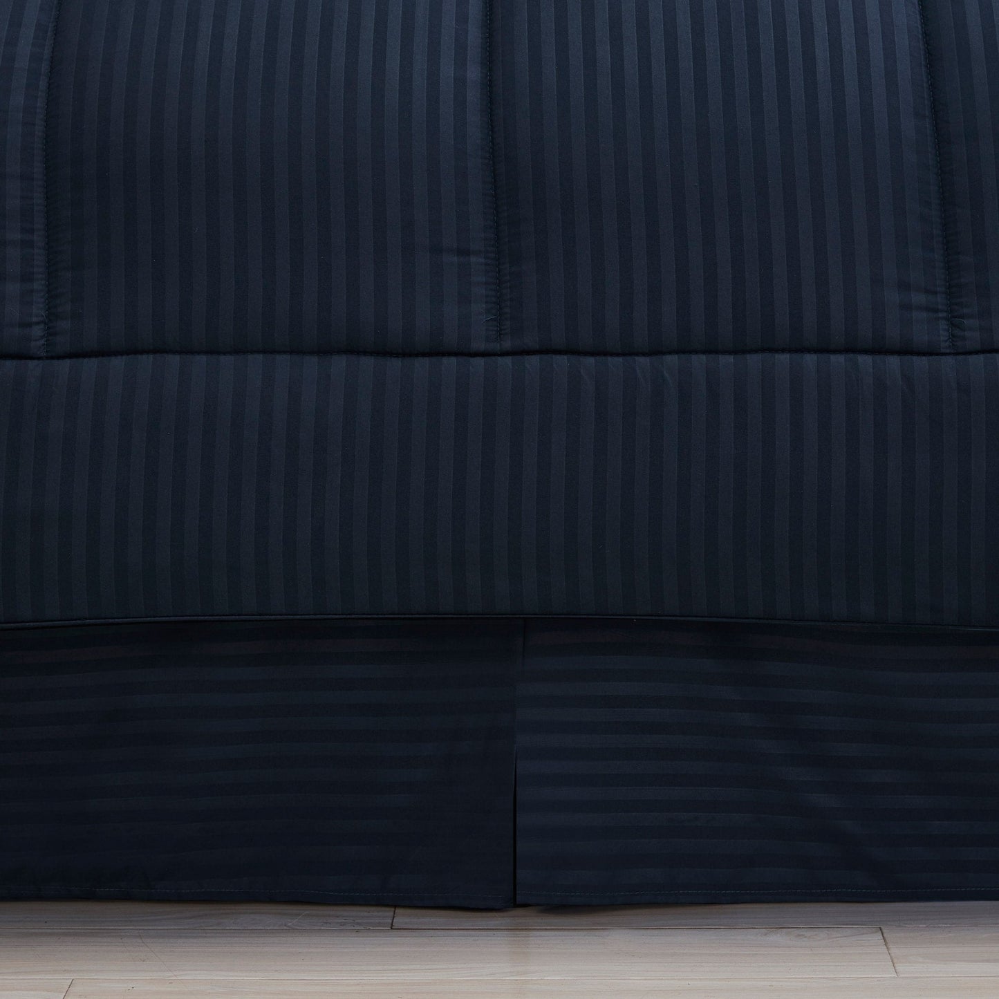Soft Dobby 8-piece Striped Down Alternative Bed-in-a-Bag Set w/ Sheets