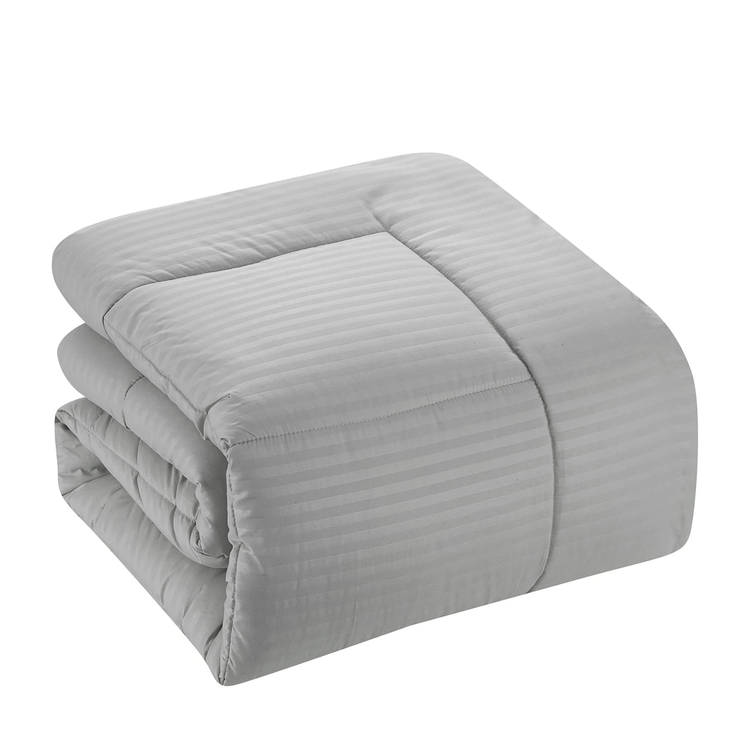 Soft Dobby 8-piece Striped Down Alternative Bed-in-a-Bag Set w/ Sheets