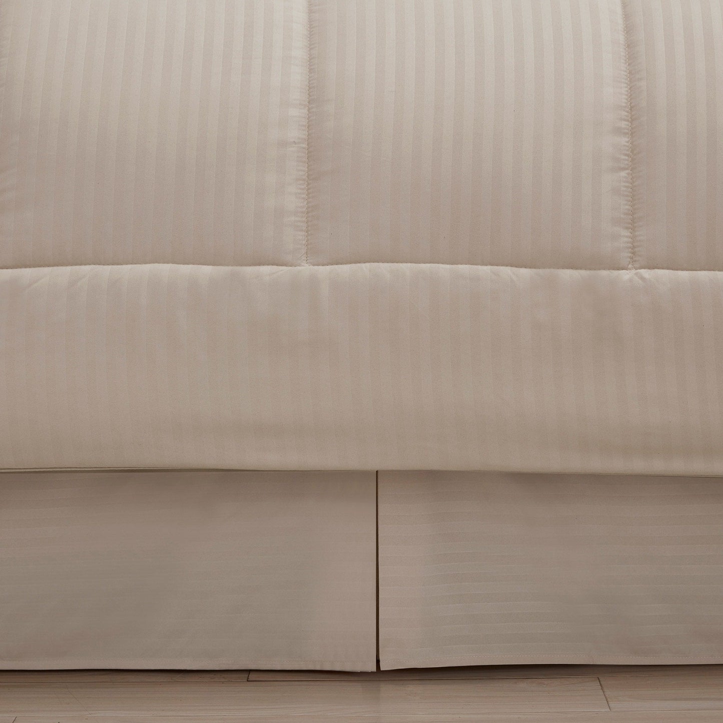Soft Dobby 8-piece Striped Down Alternative Bed-in-a-Bag Set w/ Sheets