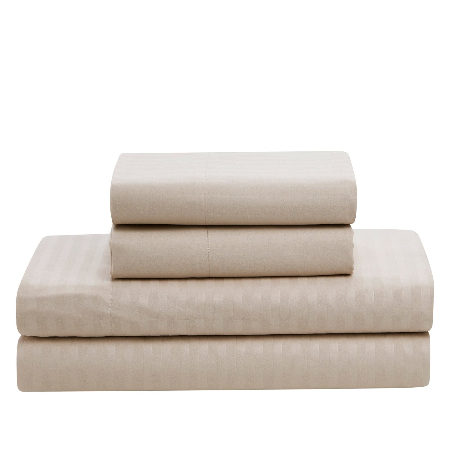Soft Dobby 8-piece Striped Down Alternative Bed-in-a-Bag Set w/ Sheets