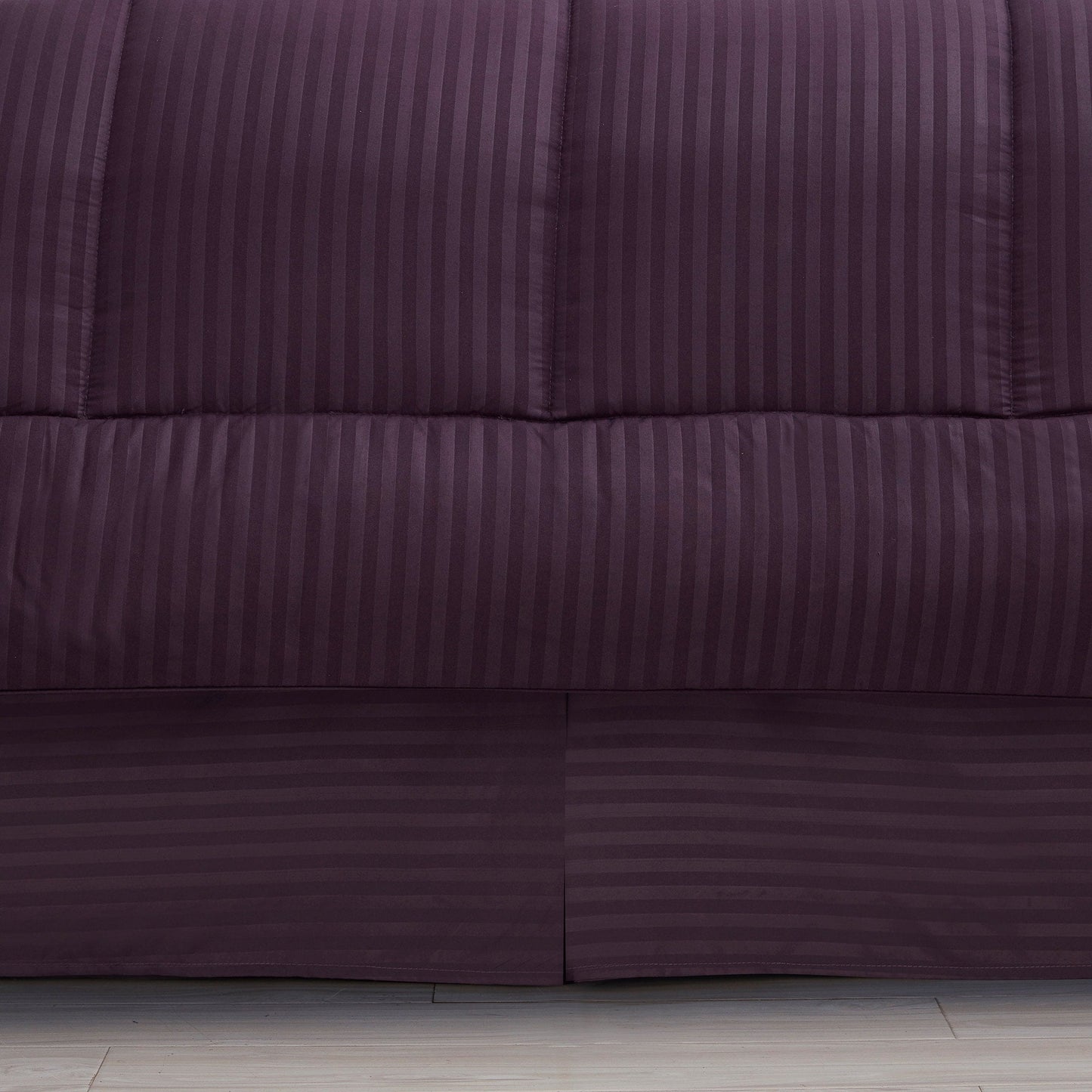 Soft Dobby 8-piece Striped Down Alternative Bed-in-a-Bag Set w/ Sheets