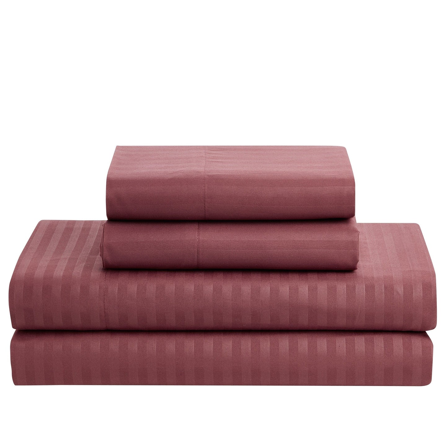 Soft Dobby 8-piece Striped Down Alternative Bed-in-a-Bag Set w/ Sheets