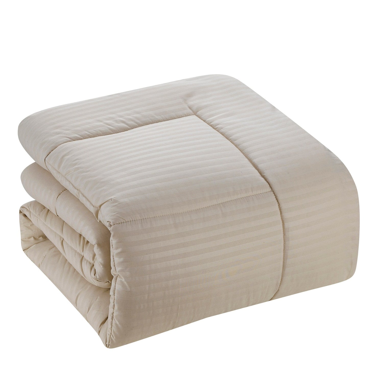 Soft Dobby 8-piece Striped Down Alternative Bed-in-a-Bag Set w/ Sheets