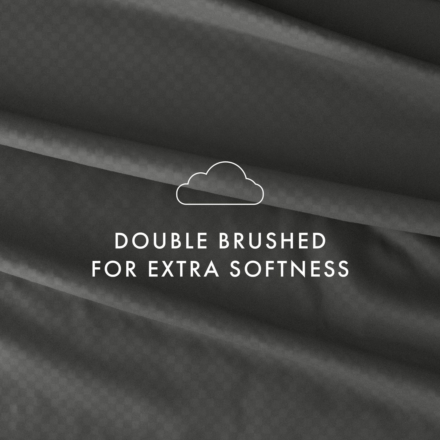 Soft Essentials Double Brushed Embossed Checkered 4PC Deep Pocket Bed Sheet Set